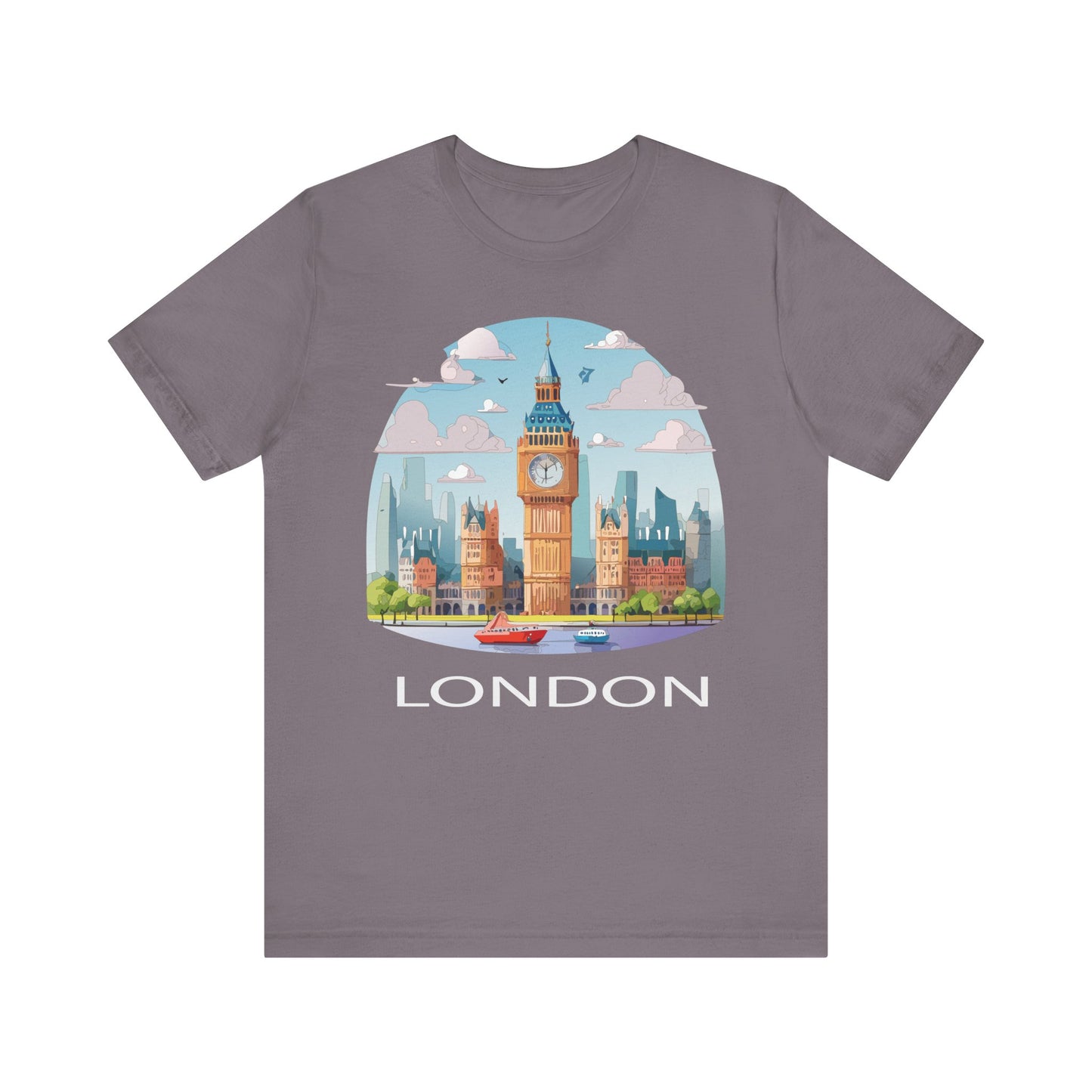 London Shirt, Travel T-Shirt, Tourist Shirts, Tee Shirt with Travel Prints 2