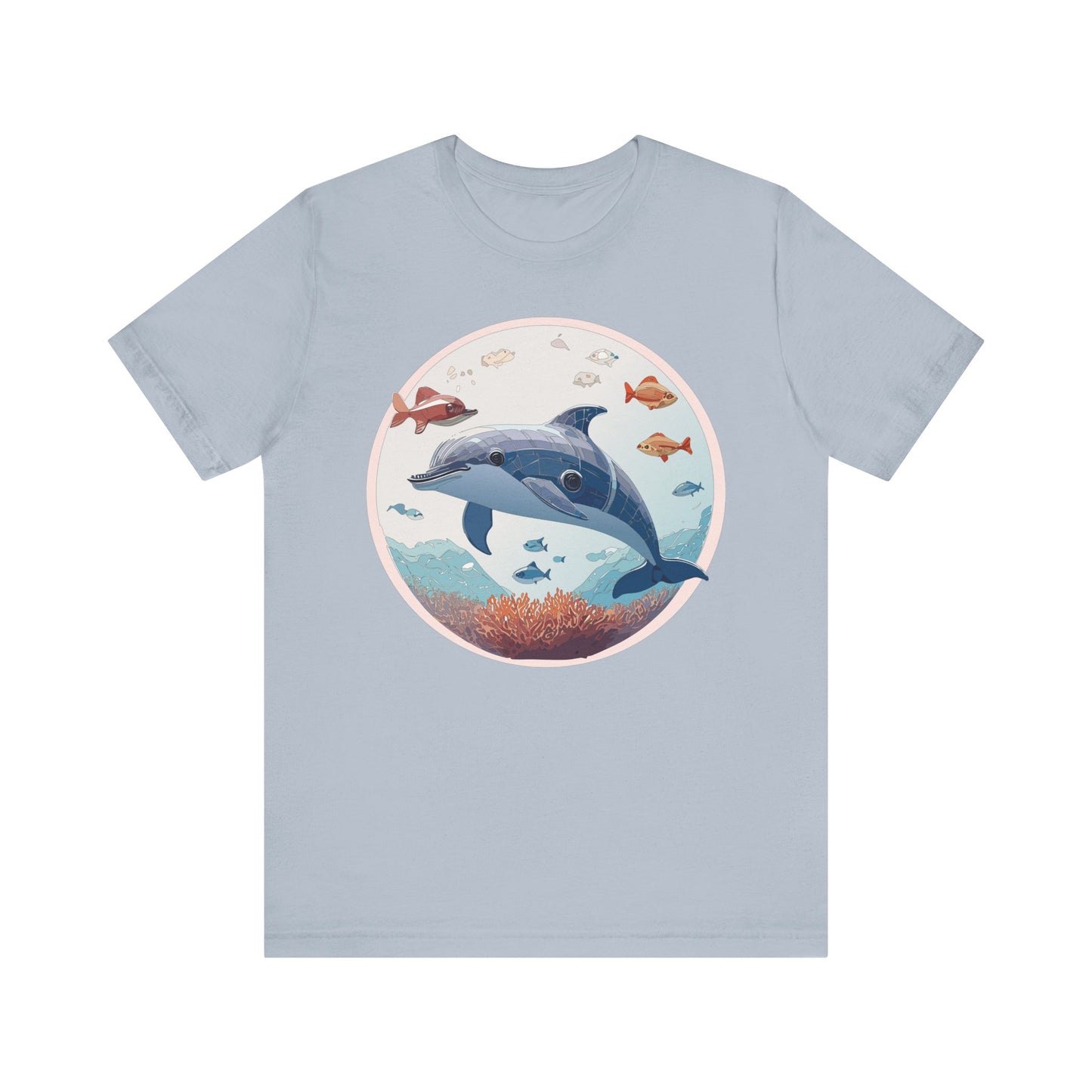Animals Shirt, Shirt with Dolphin