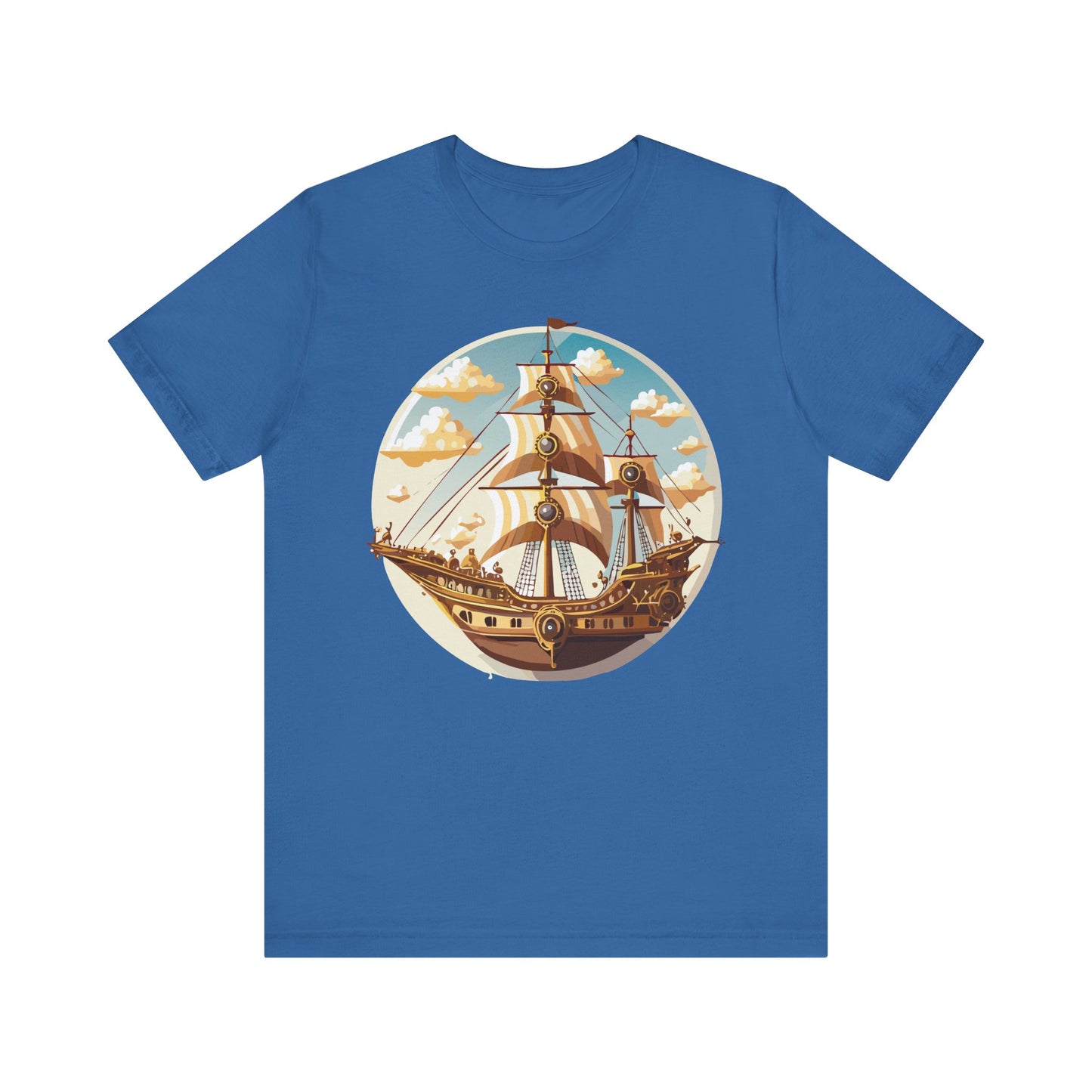 Ship Tee Shirt, Tee Shirt with Ship