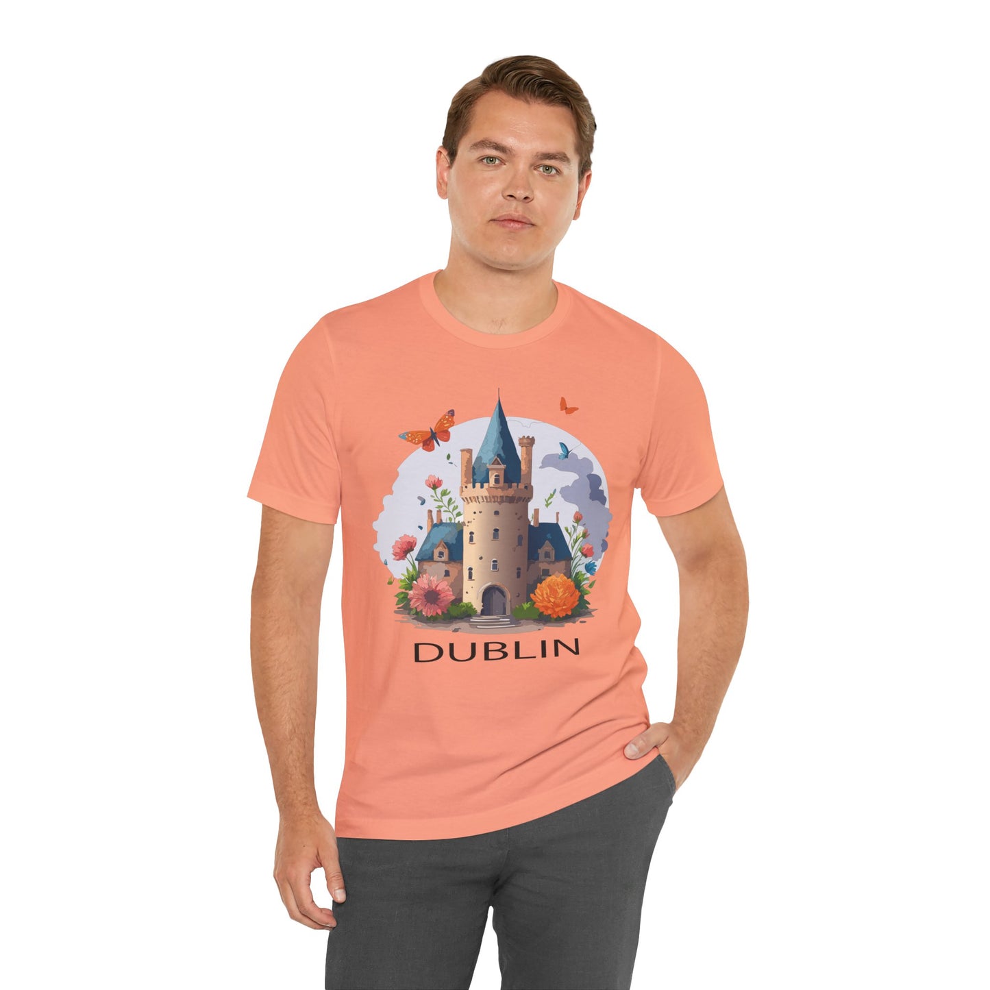 Dublin Shirt, Travel T-Shirt, Tourist Shirts, Tee Shirt with Travel Prints 5