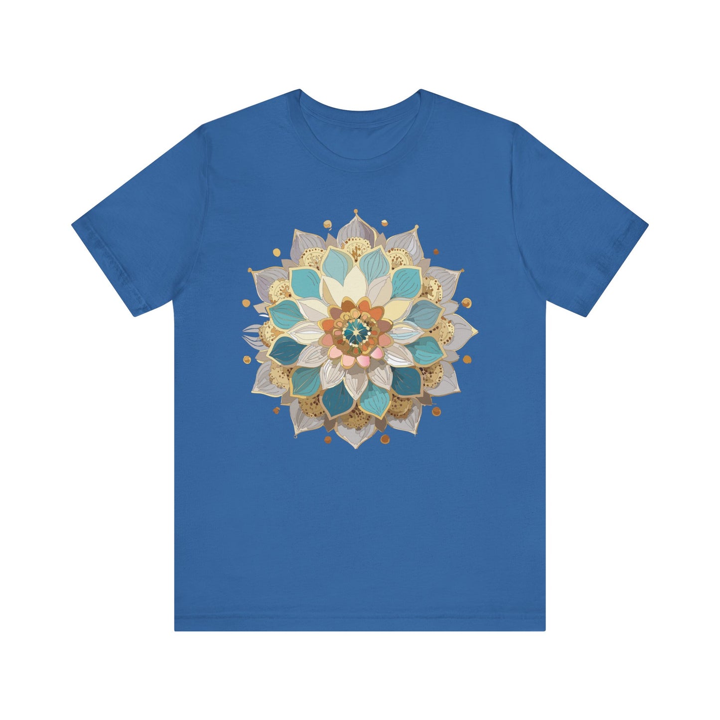 Floral Mandala Shirt, Flowers Mandala Shirt