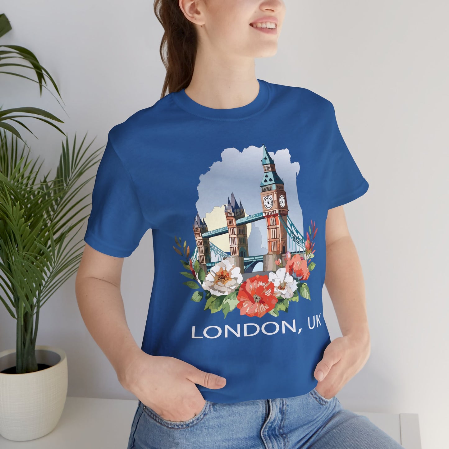 London Shirt, Travel T-Shirt, Tourist Shirts, Tee Shirt with Travel Prints 5