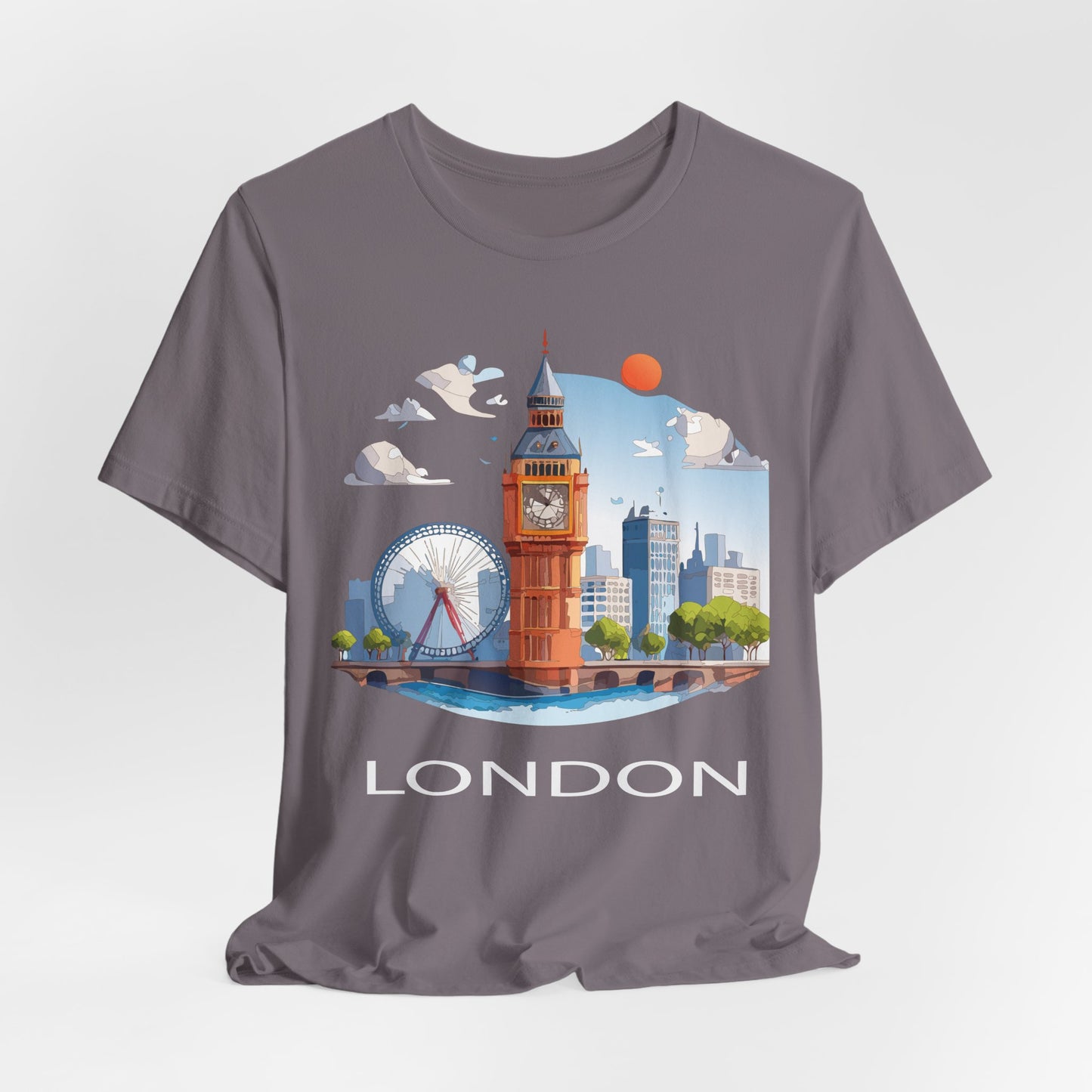 London Shirt, Travel T-Shirt, Tourist Shirts, Tee Shirt with Travel Prints 3