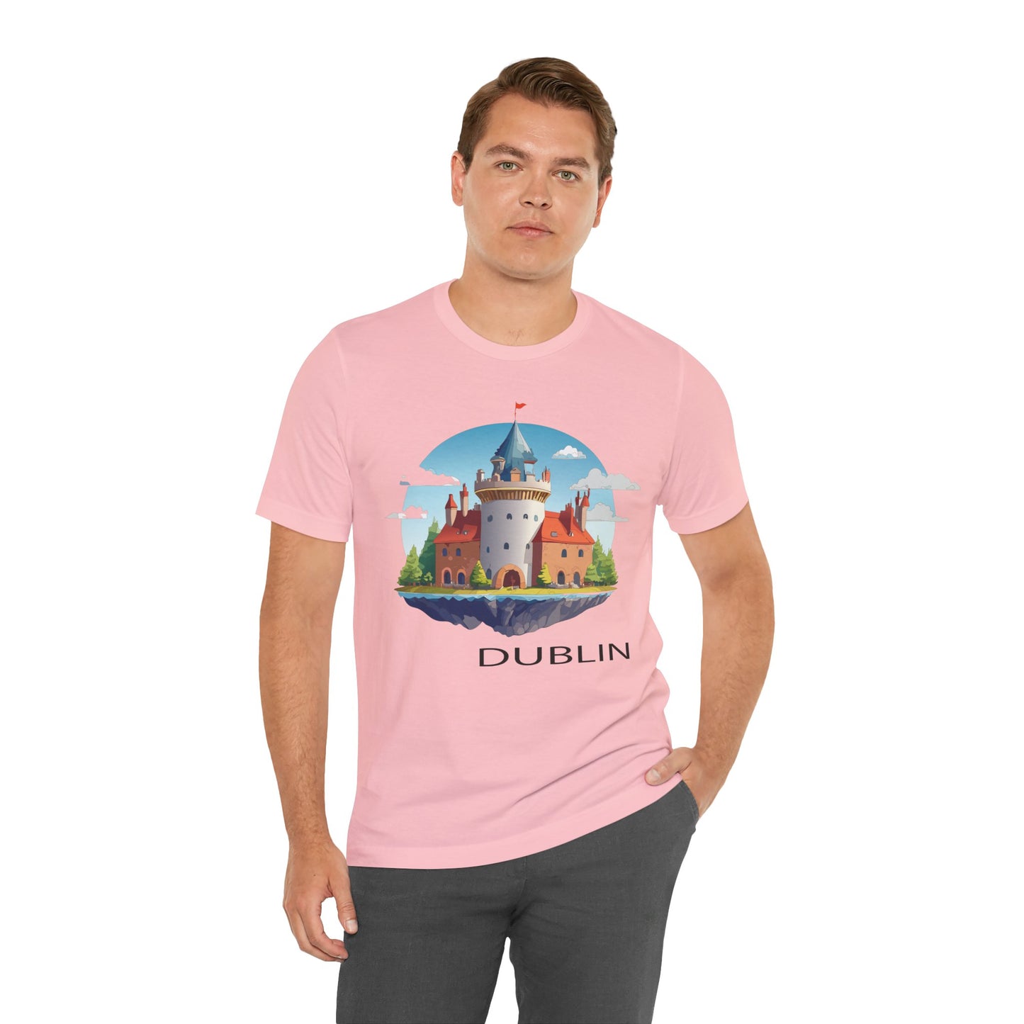 Dublin Shirt, Travel T-Shirt, Tourist Shirts, Tee Shirt with Travel Prints 3