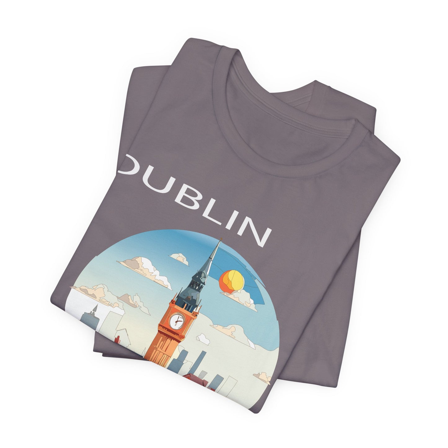 Dublin Shirt, Travel T-Shirt, Tourist Shirts, Tee Shirt with Travel Prints 1