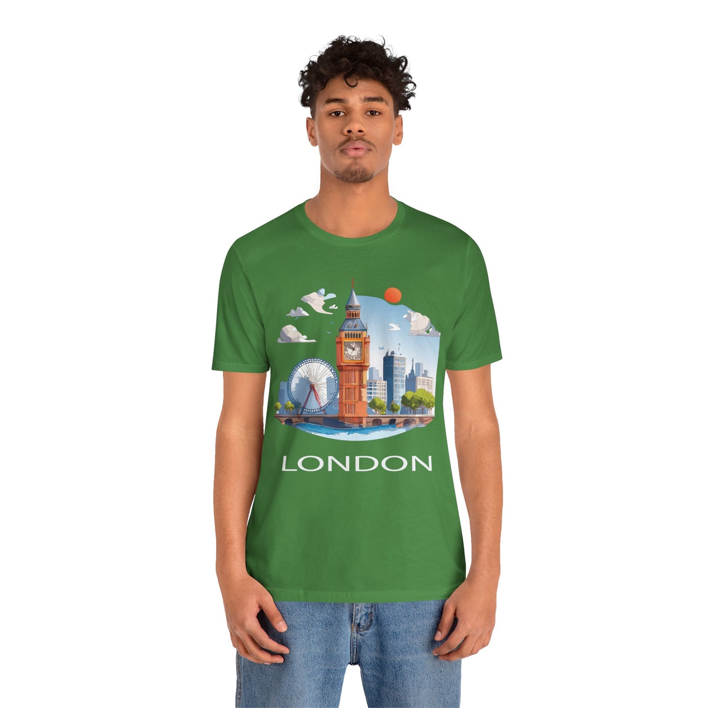 London Shirt, Travel T-Shirt, Tourist Shirts, Tee Shirt with Travel Prints 3