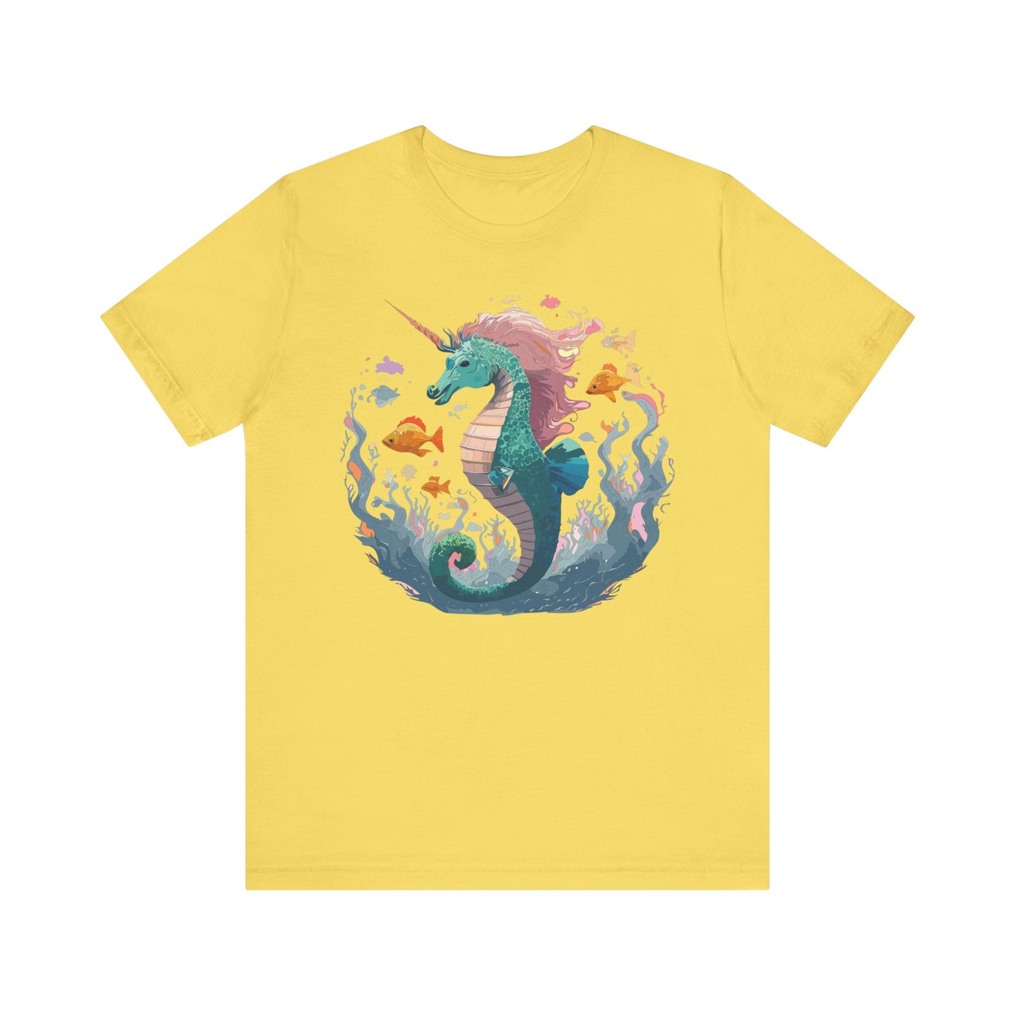 Animals Shirt, Shirt with Seahorse