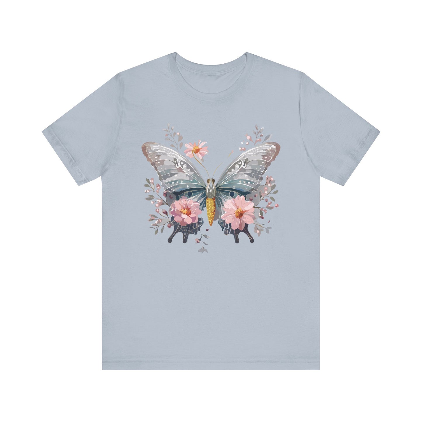 Butterfly Tee Shirt, Shirt with Butterfly