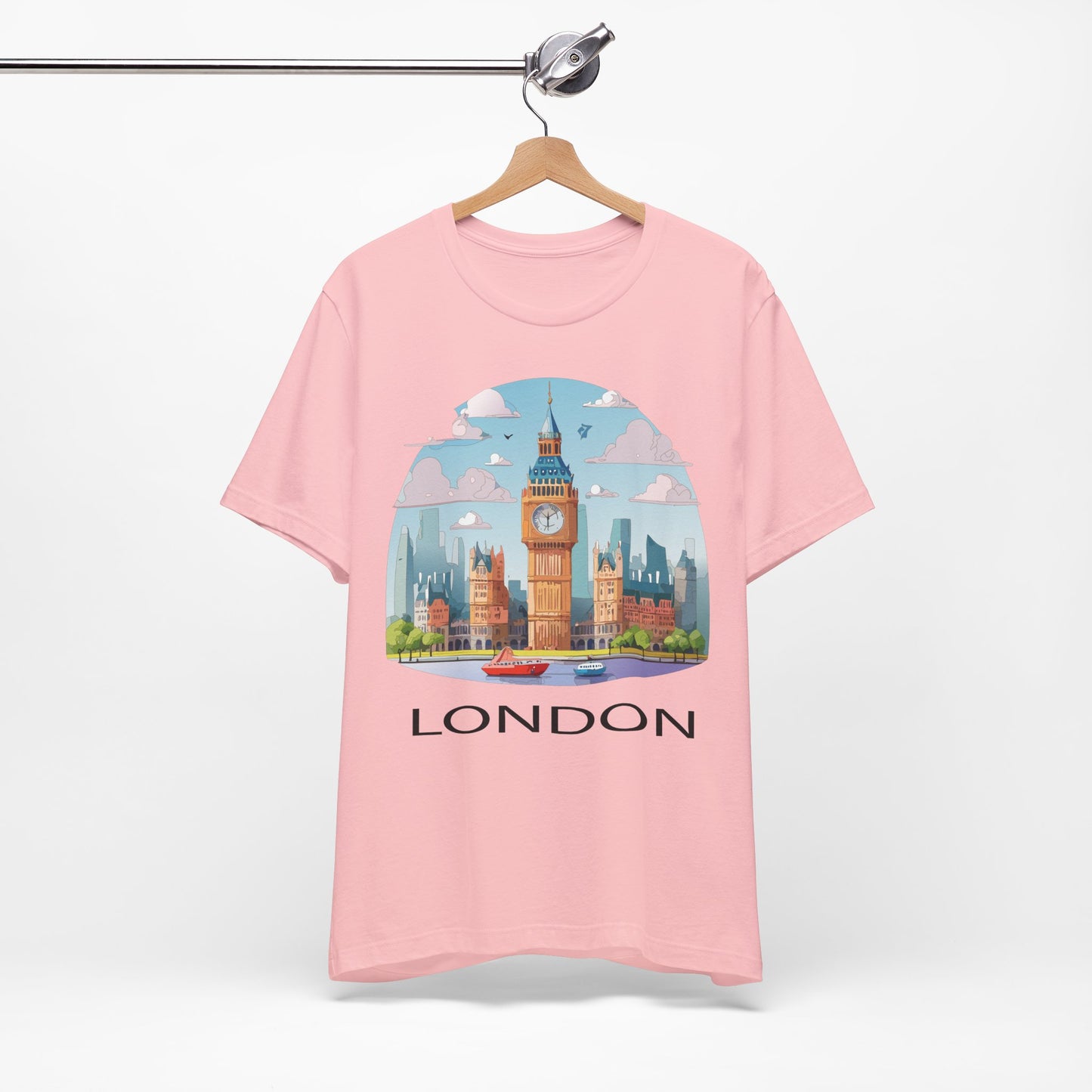 London Shirt, Travel T-Shirt, Tourist Shirts, Tee Shirt with Travel Prints 2
