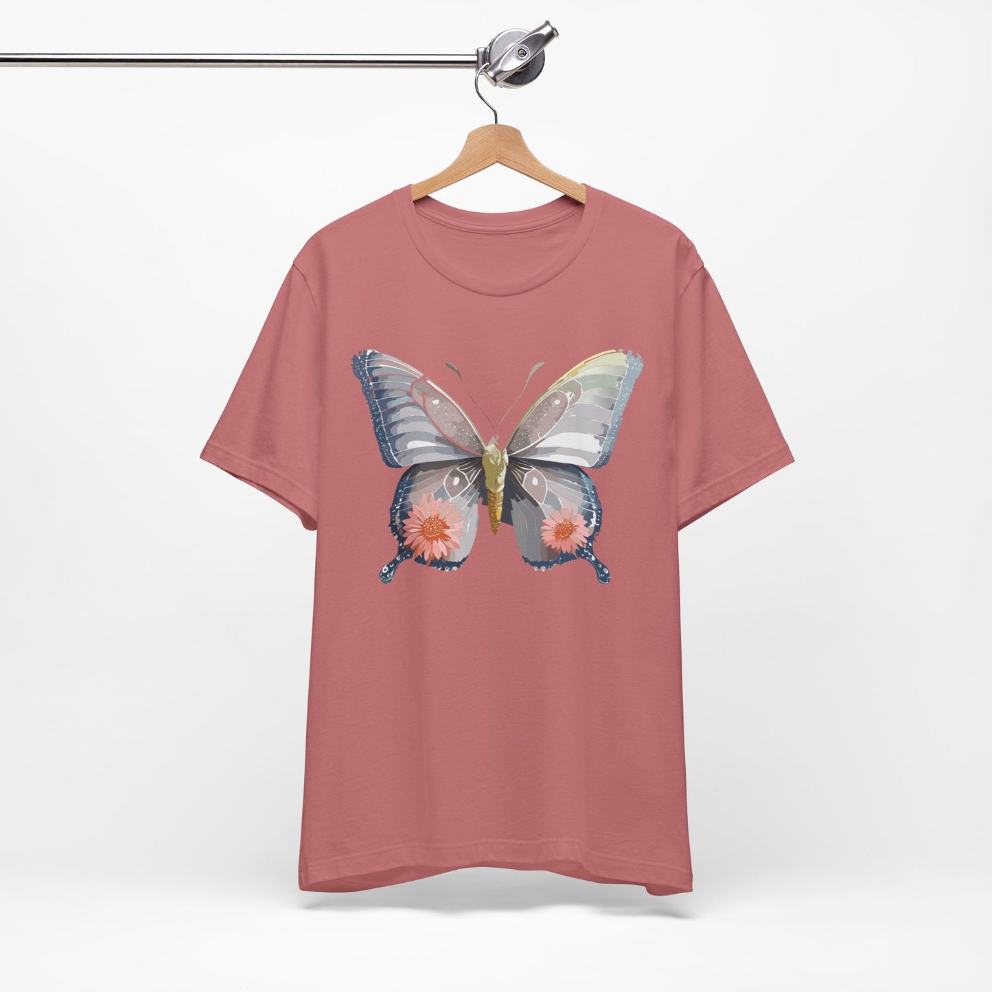 Butterfly Tee Shirt, Shirt with Butterfly