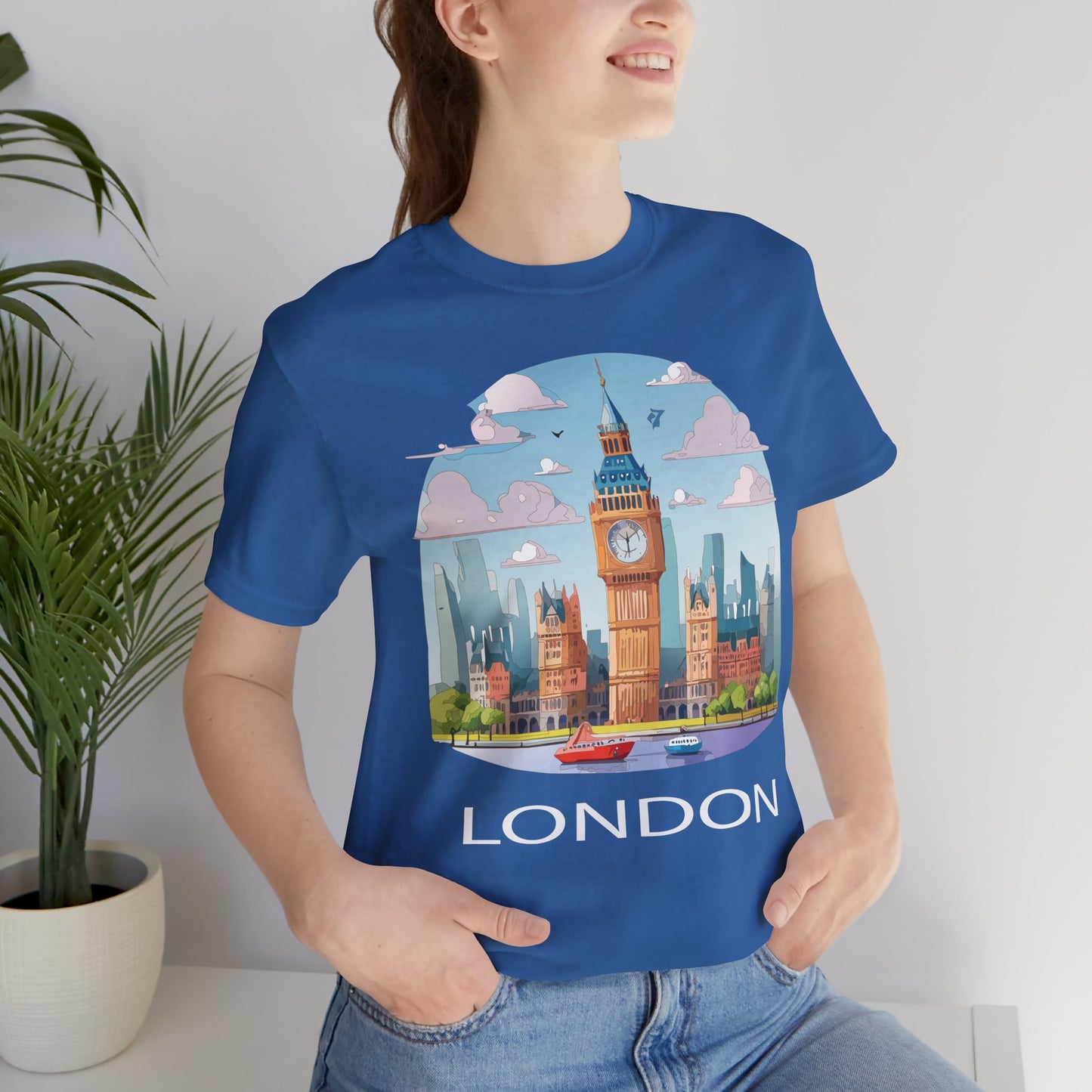 London Shirt, Travel T-Shirt, Tourist Shirts, Tee Shirt with Travel Prints 2
