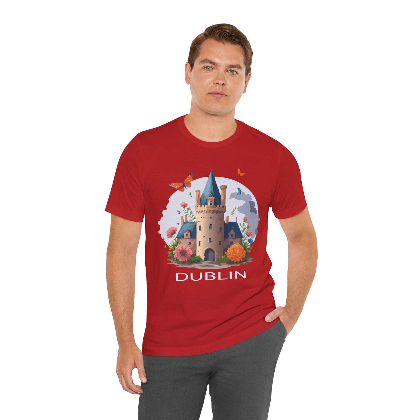 Dublin Shirt, Travel T-Shirt, Tourist Shirts, Tee Shirt with Travel Prints 5