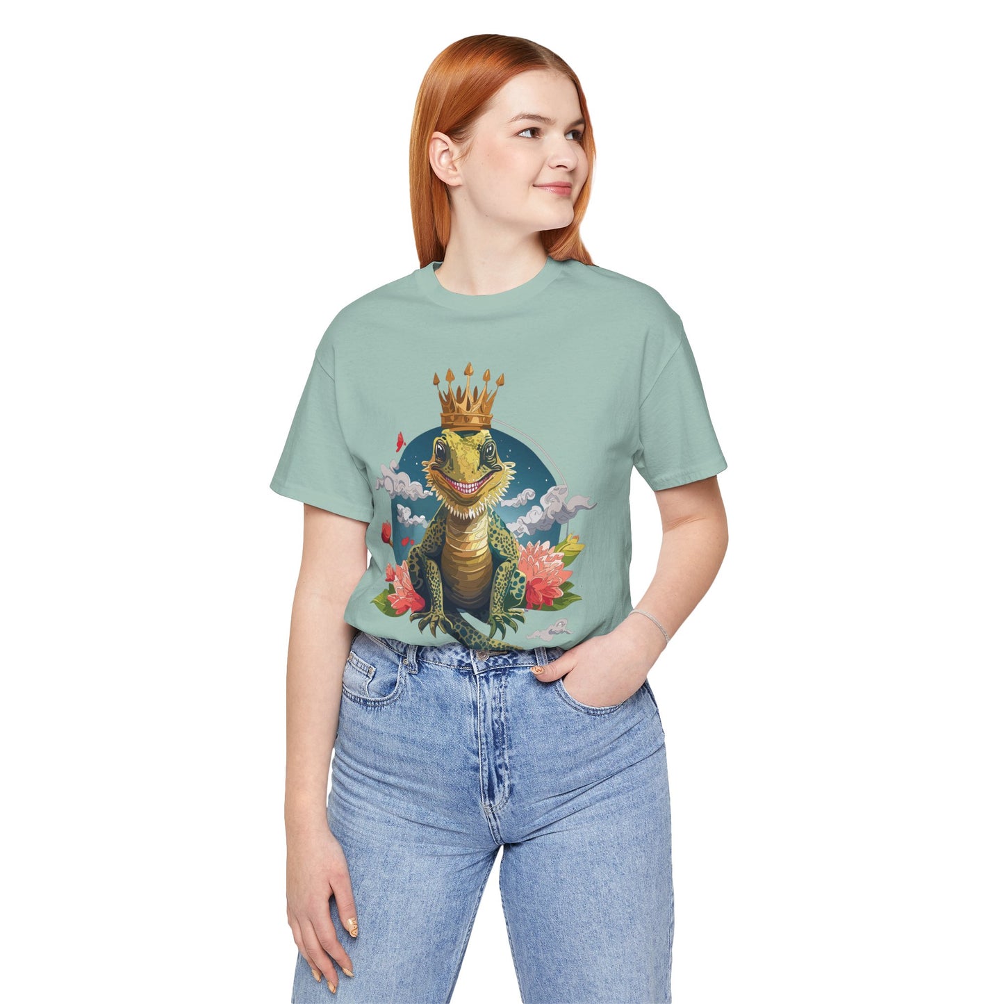 Animals Shirt, Shirt with Lizard