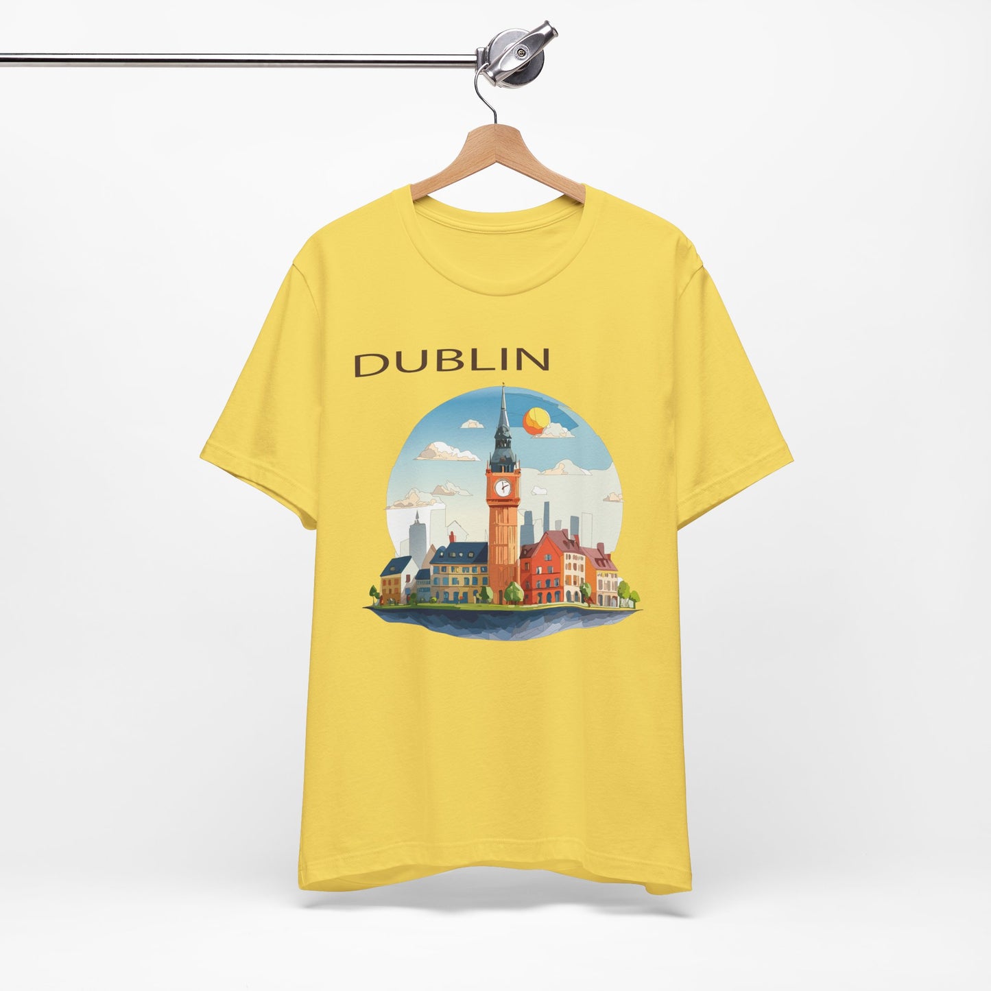 Dublin Shirt, Travel T-Shirt, Tourist Shirts, Tee Shirt with Travel Prints 1