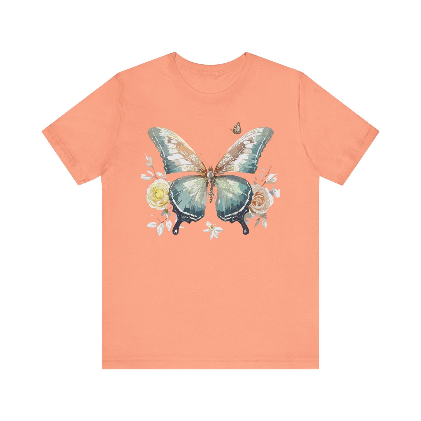 Butterfly Tee Shirt, Shirt with Butterfly