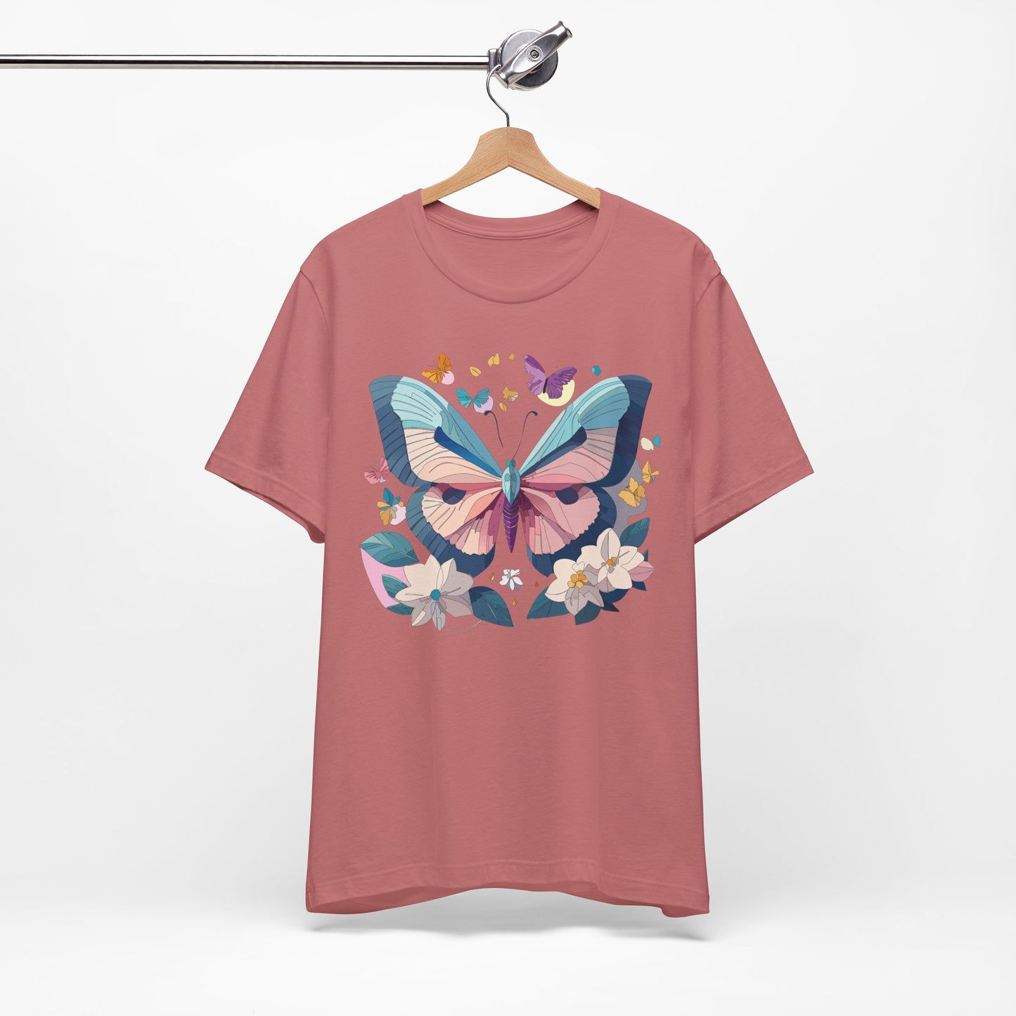 Butterfly Tee Shirt, Shirt with Butterfly