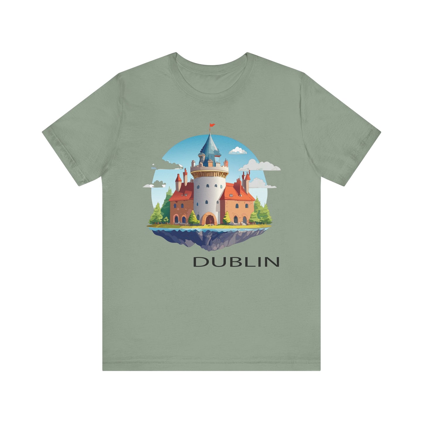 Dublin Shirt, Travel T-Shirt, Tourist Shirts, Tee Shirt with Travel Prints 3