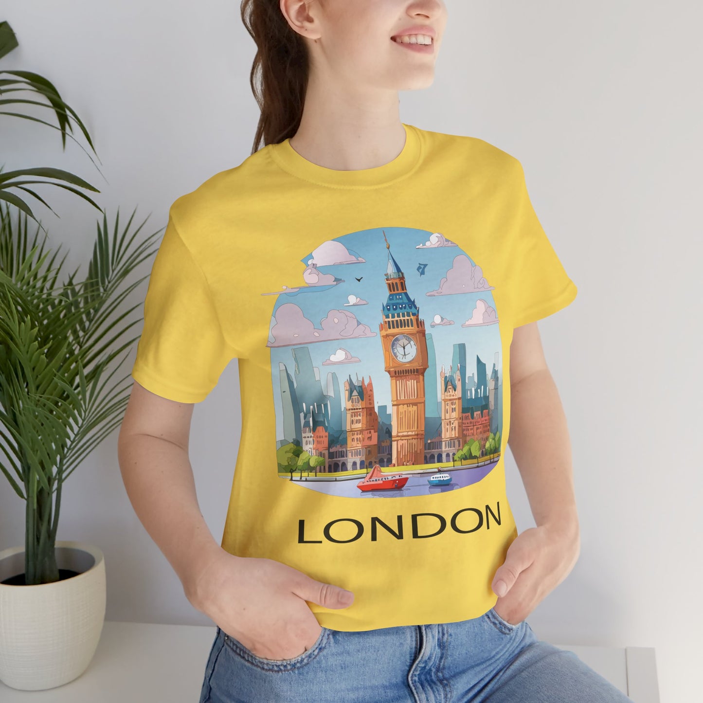 London Shirt, Travel T-Shirt, Tourist Shirts, Tee Shirt with Travel Prints 2