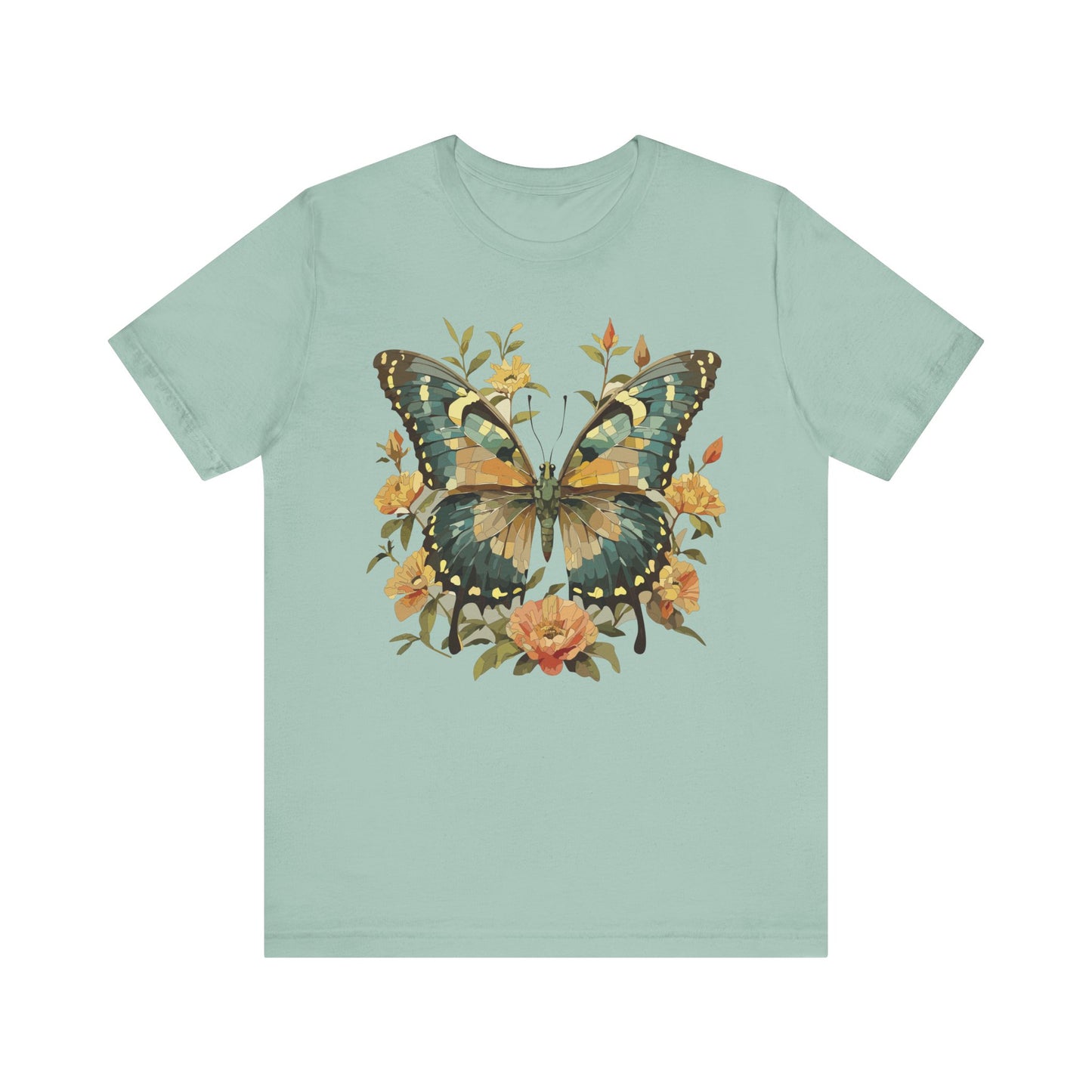 Butterfly Tee Shirt, Shirt with Butterfly