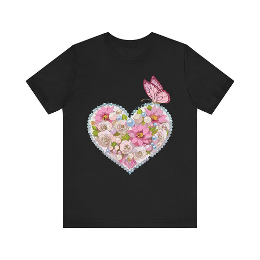 Heart Tee Shirt, Shirt with Heart