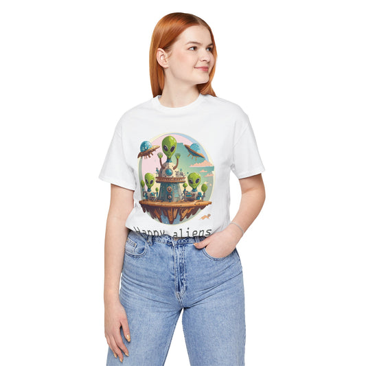 Funny Aliens Shirt, T-Shirt with Funny Aliens