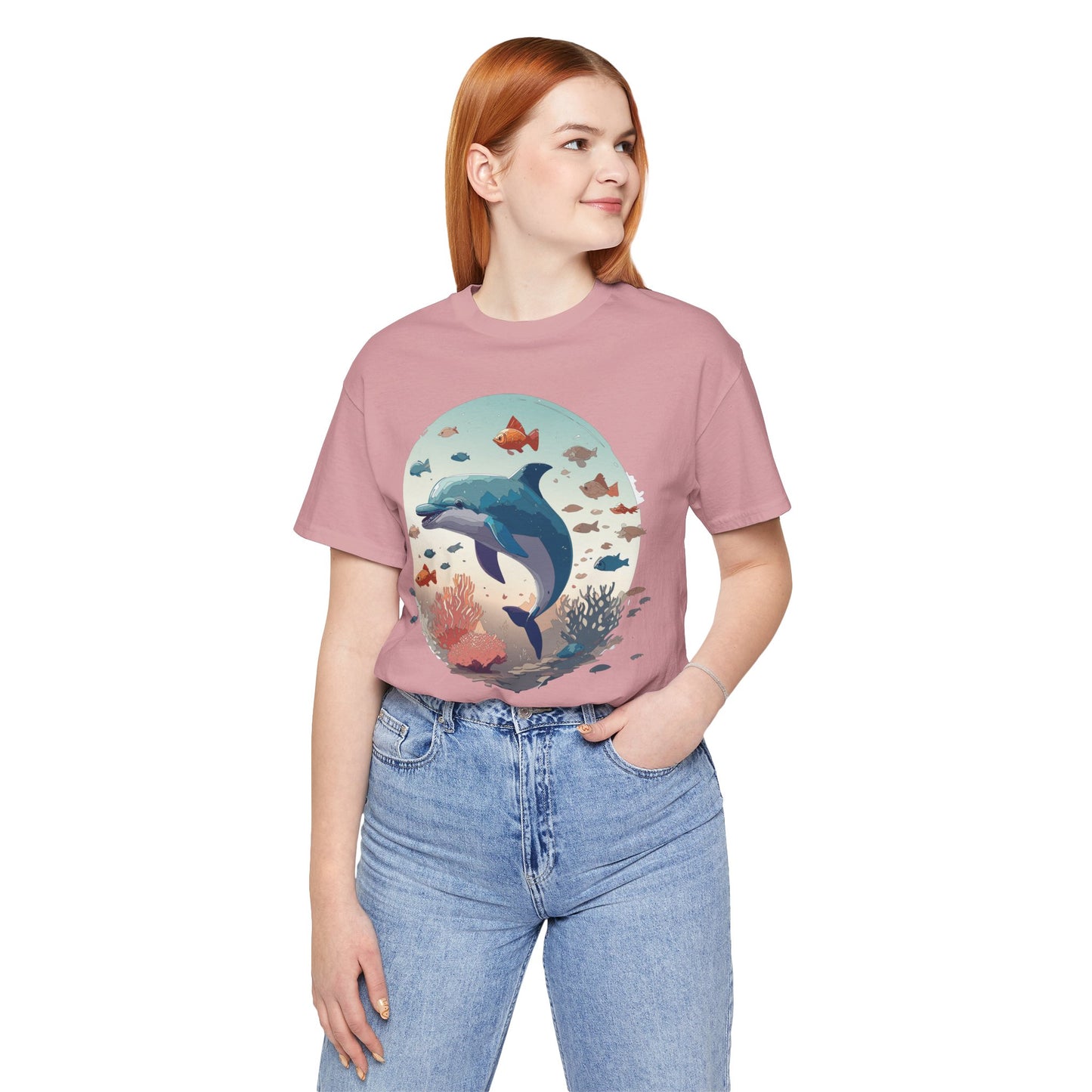 Animals Shirt, Shirt with Dolphin
