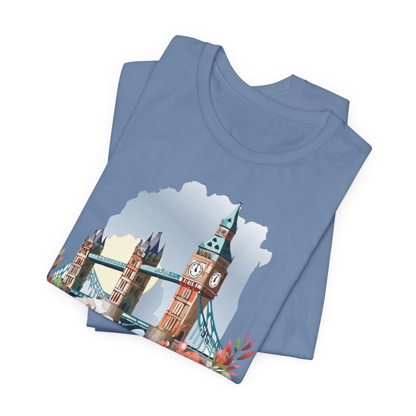 London Shirt, Travel T-Shirt, Tourist Shirts, Tee Shirt with Travel Prints 5