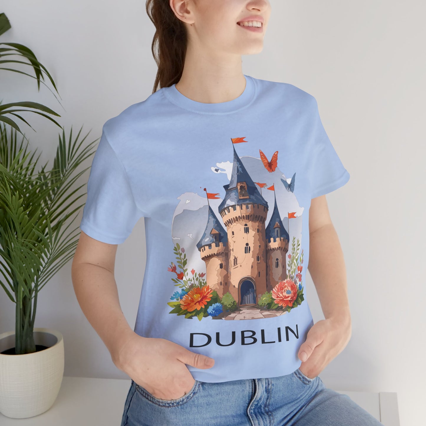 Dublin Shirt, Travel T-Shirt, Tourist Shirts, Tee Shirt with Travel Prints 4