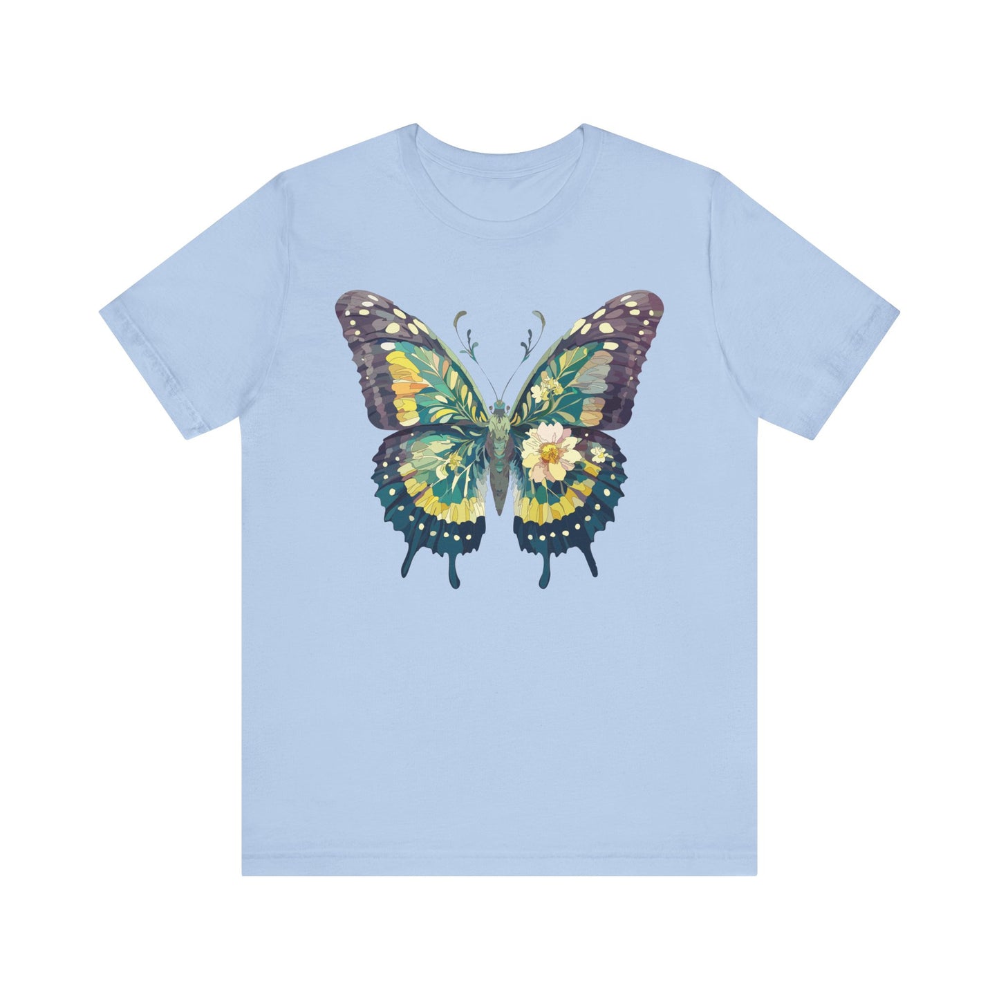 Butterfly Tee Shirt, Shirt with Butterfly