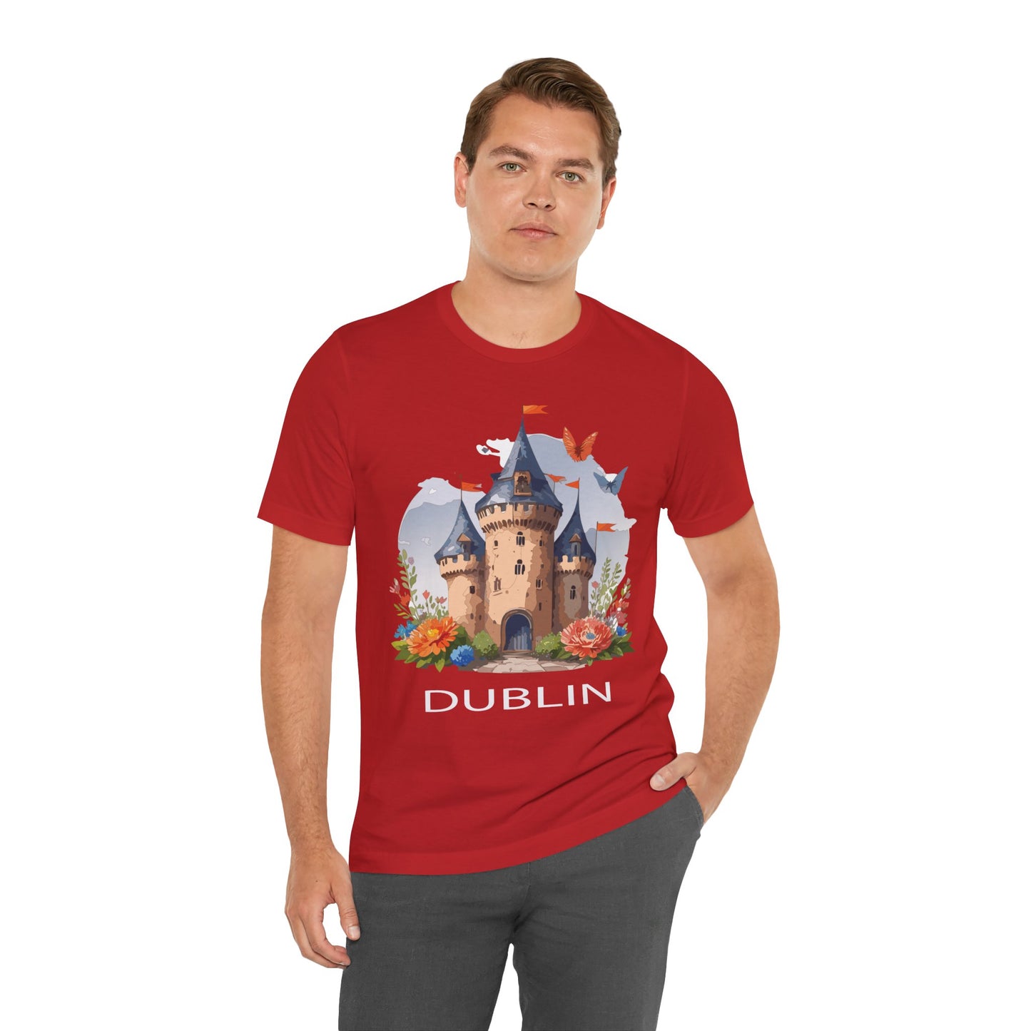 Dublin Shirt, Travel T-Shirt, Tourist Shirts, Tee Shirt with Travel Prints 4