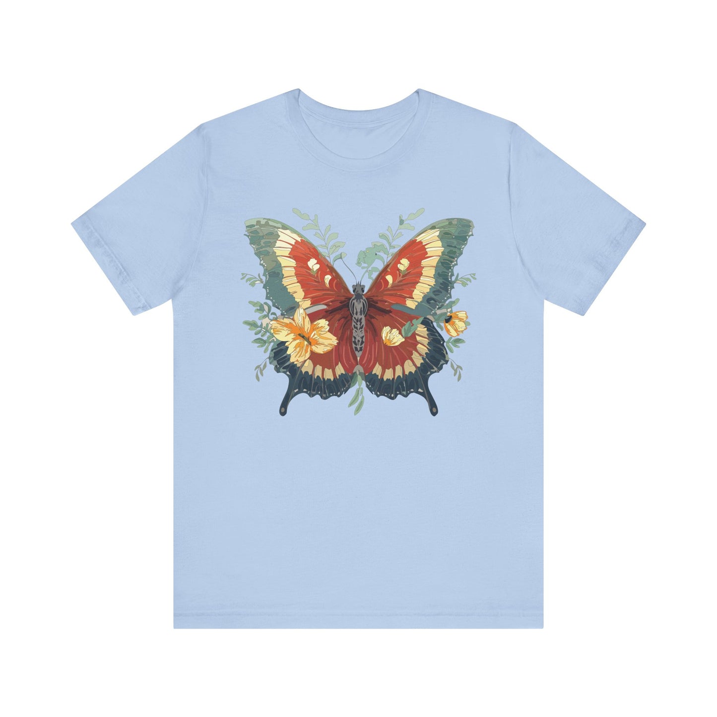 Butterfly Tee Shirt, Shirt with Butterfly