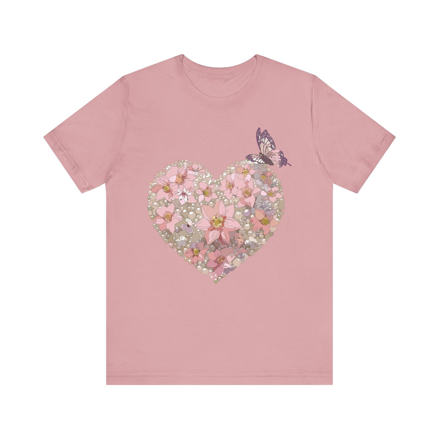 Heart Tee Shirt, Shirt with Heart