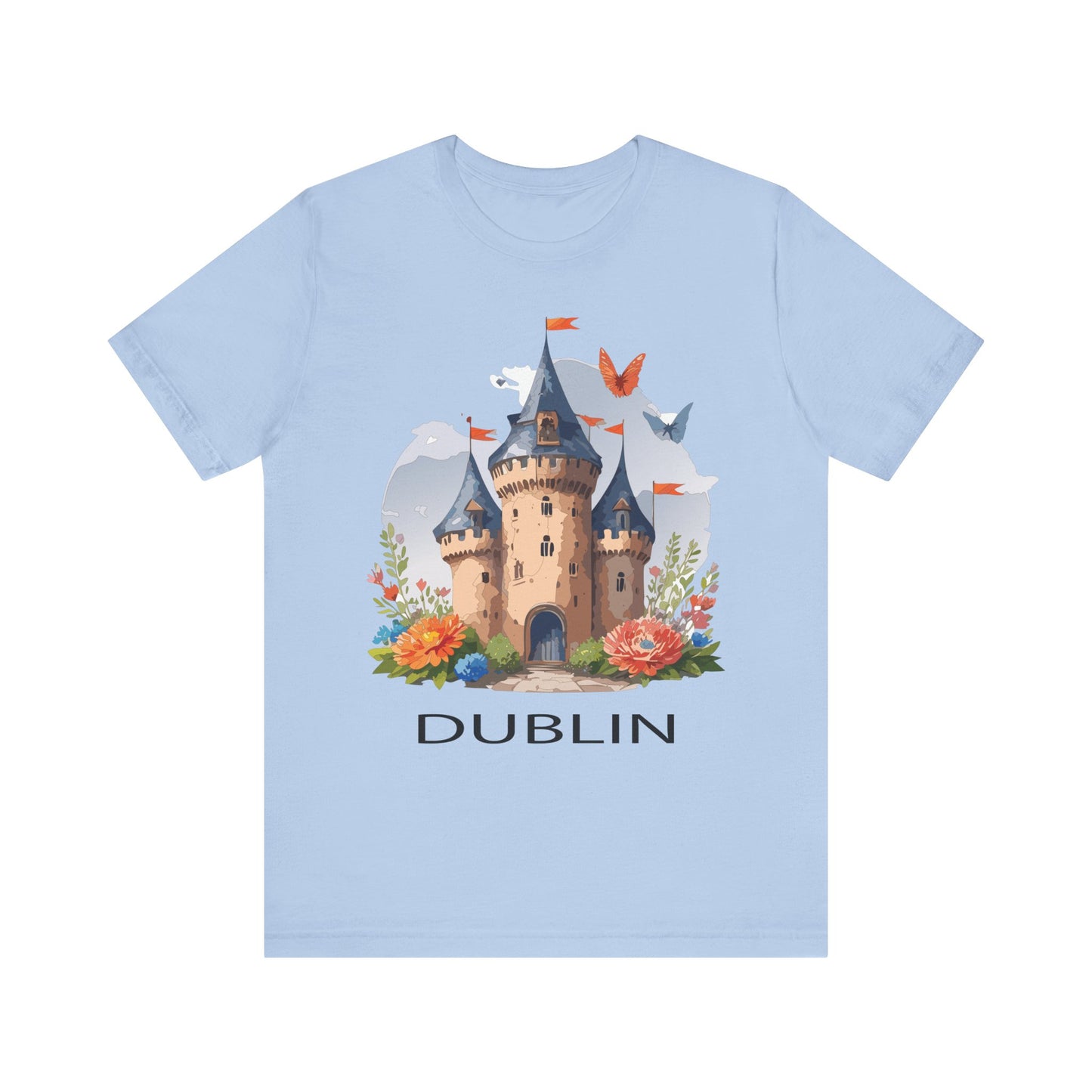 Dublin Shirt, Travel T-Shirt, Tourist Shirts, Tee Shirt with Travel Prints 4