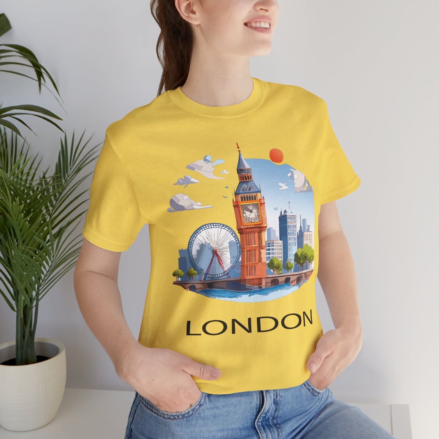 London Shirt, Travel T-Shirt, Tourist Shirts, Tee Shirt with Travel Prints 3