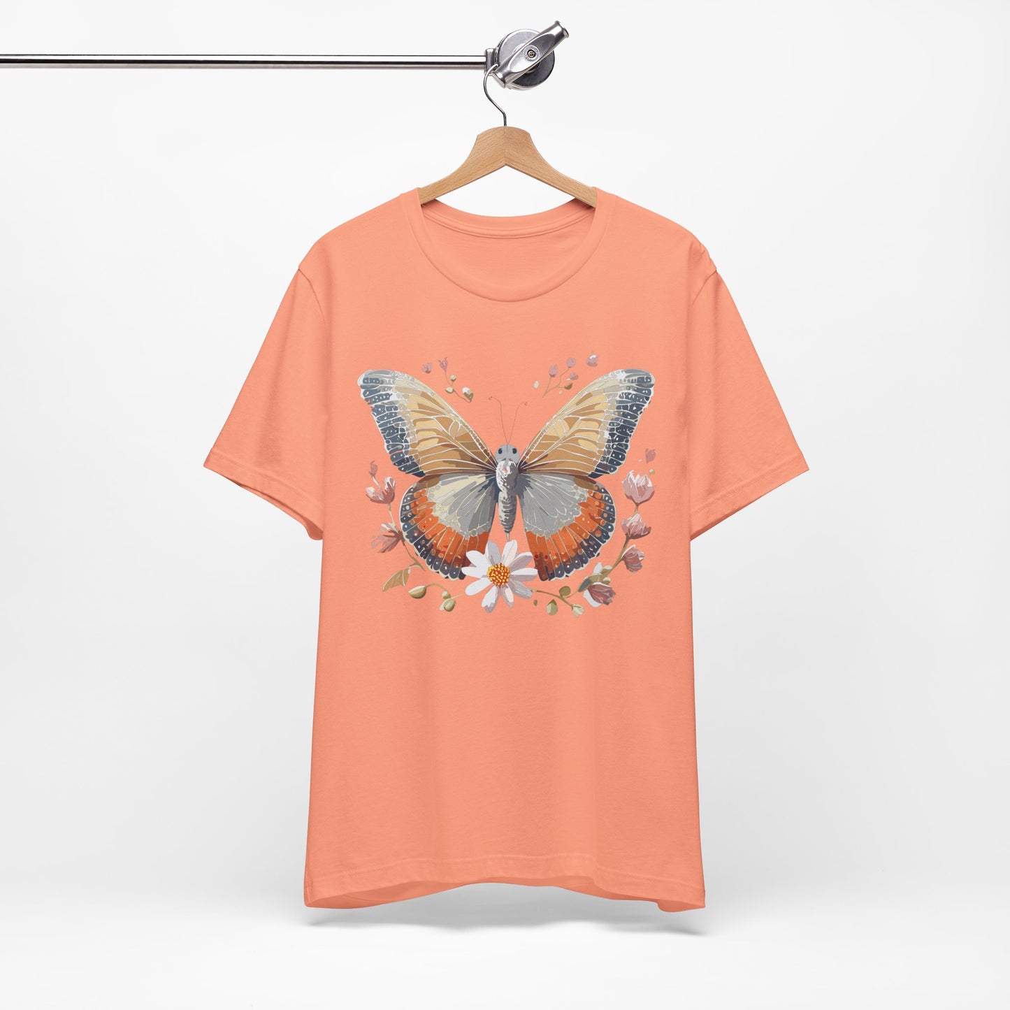 Butterfly Tee Shirt, Shirt with Butterfly