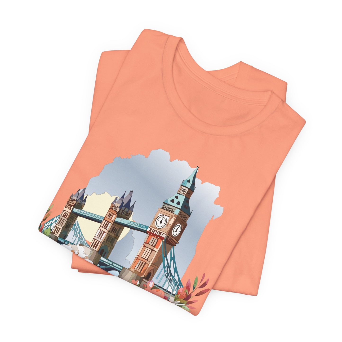 London Shirt, Travel T-Shirt, Tourist Shirts, Tee Shirt with Travel Prints 5
