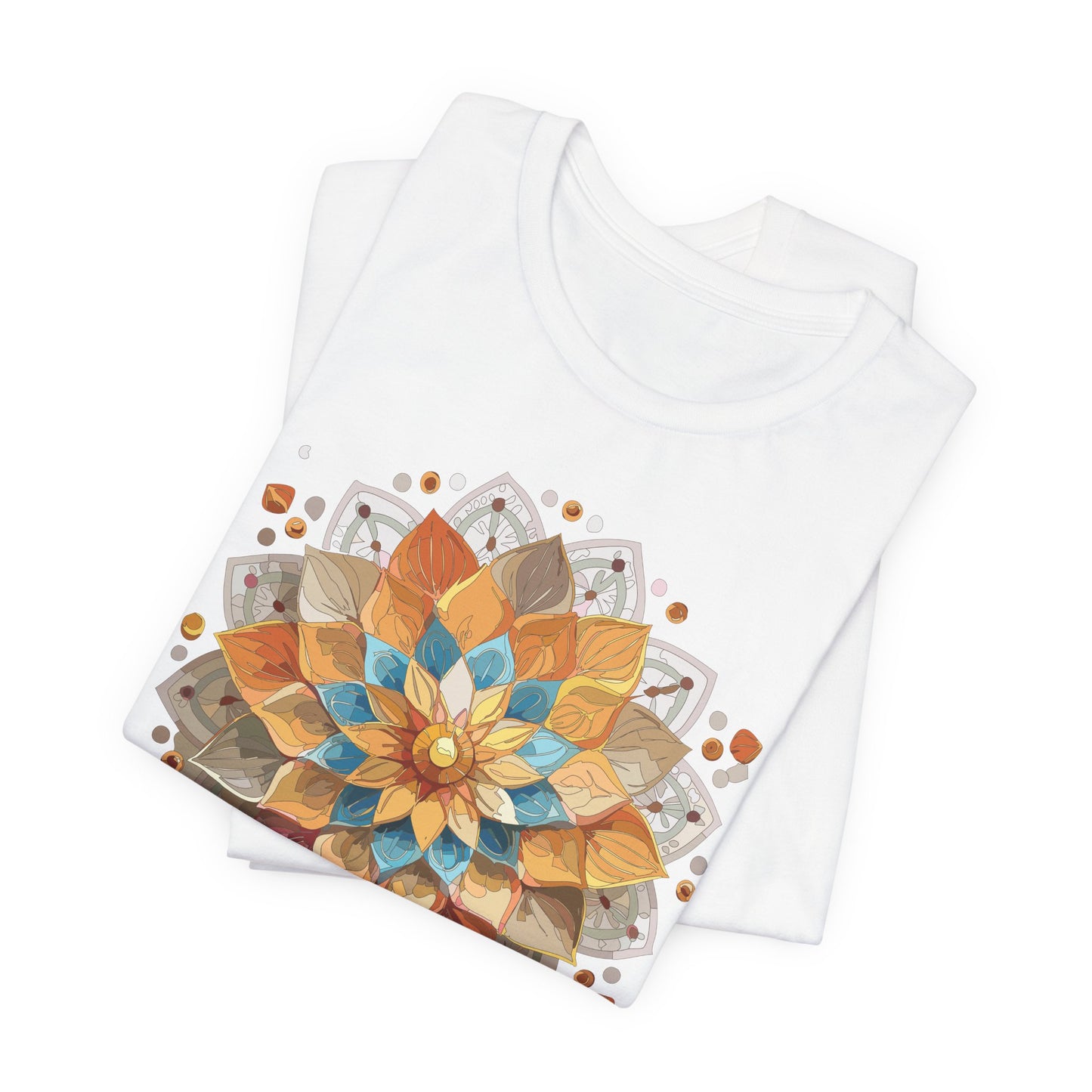 Floral Mandala Shirt, Flowers Mandala Shirt
