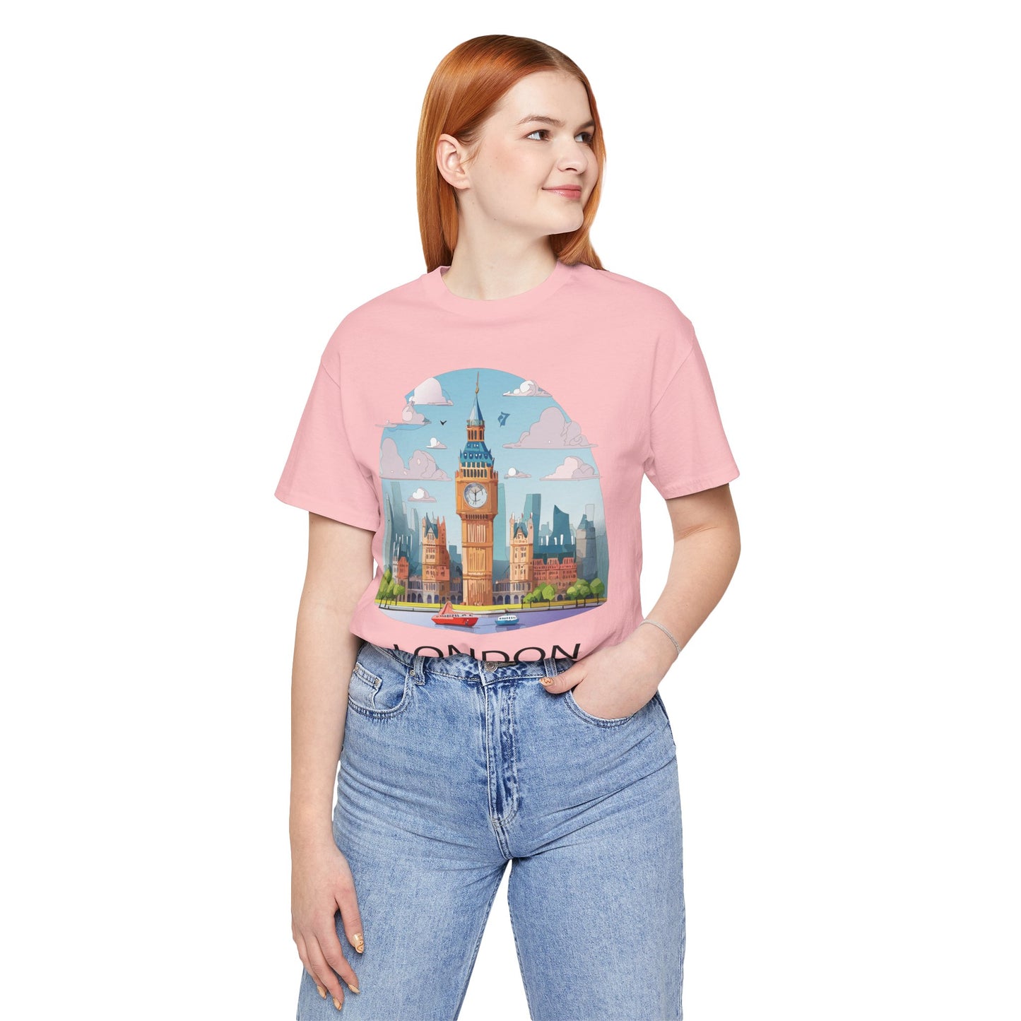 London Shirt, Travel T-Shirt, Tourist Shirts, Tee Shirt with Travel Prints 2