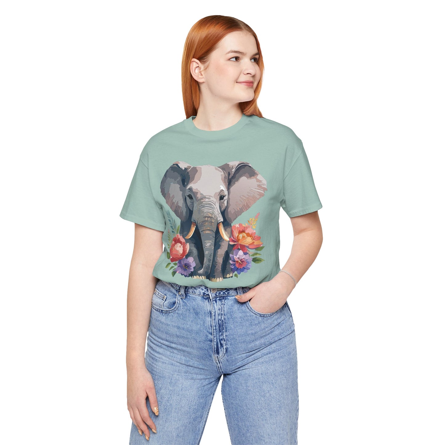 Animals Shirt, Shirt with Elephant