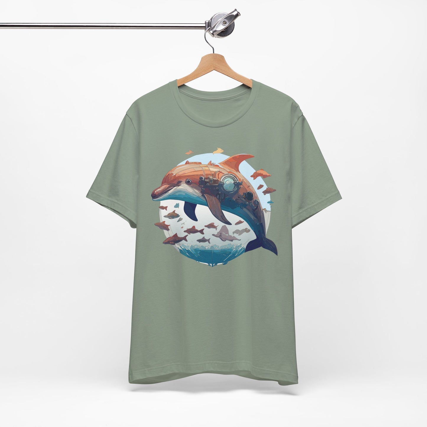 Animals Shirt, Shirt with Dolphin