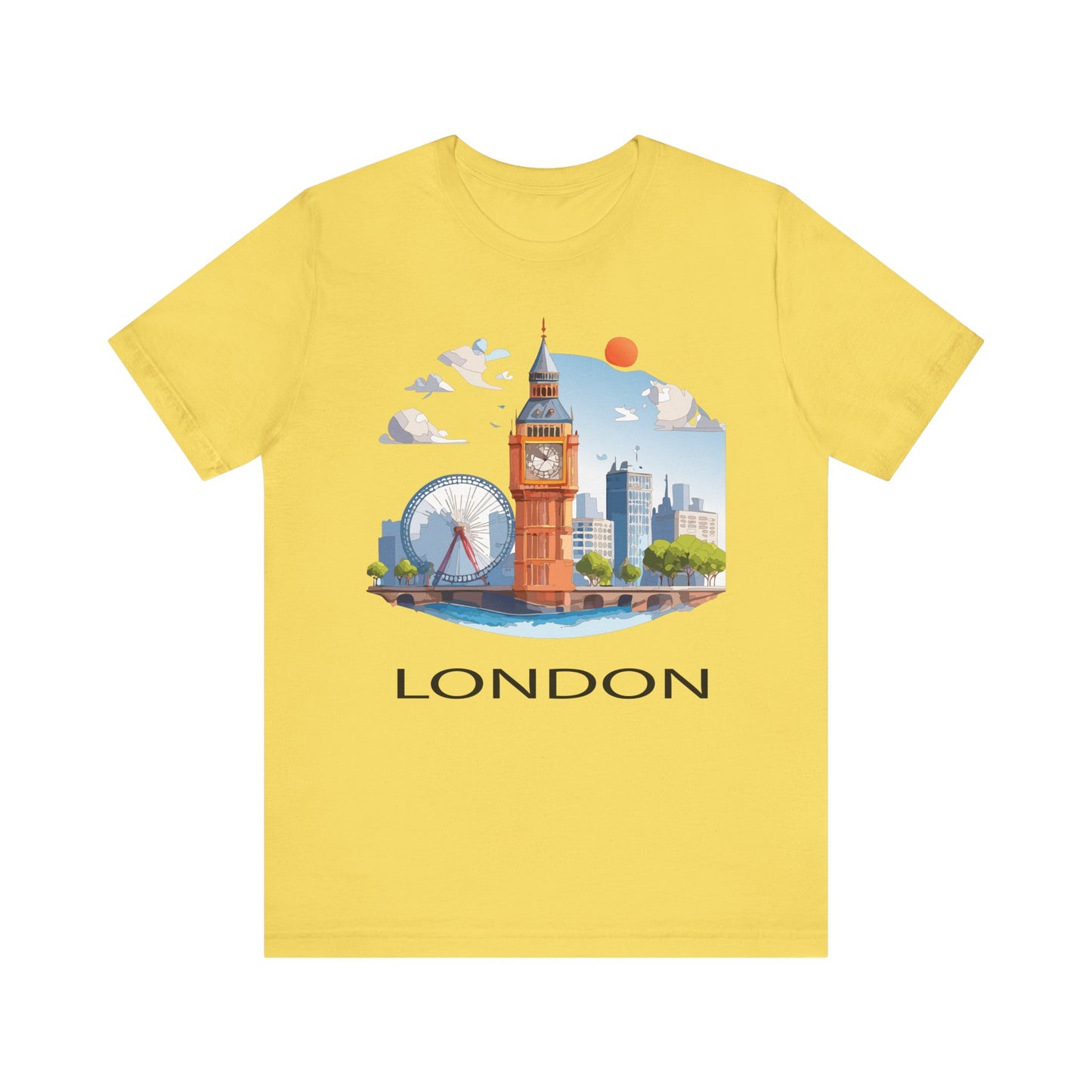 London Shirt, Travel T-Shirt, Tourist Shirts, Tee Shirt with Travel Prints 3