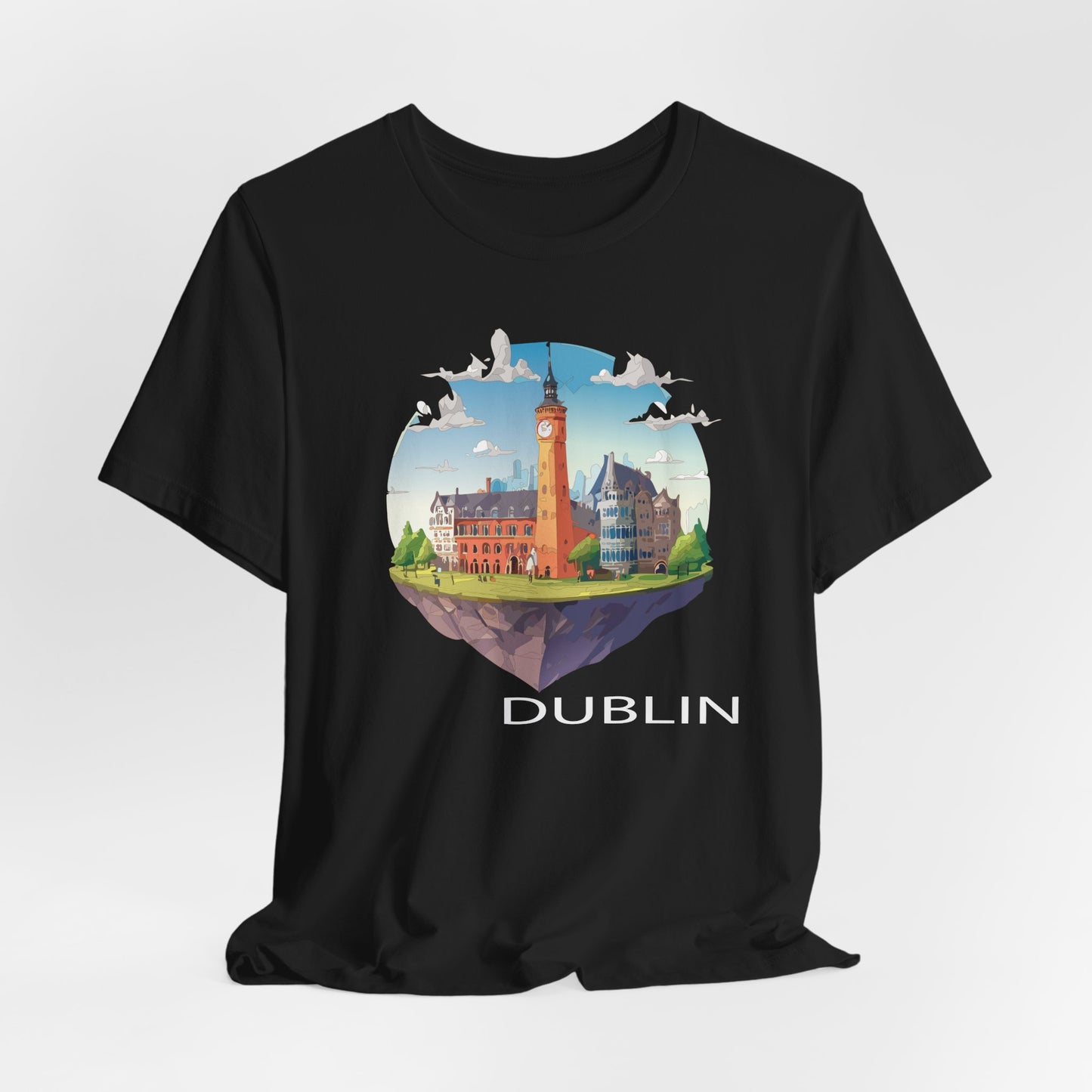 Dublin Shirt, Travel T-Shirt, Tourist Shirts, Tee Shirt with Travel Prints 2