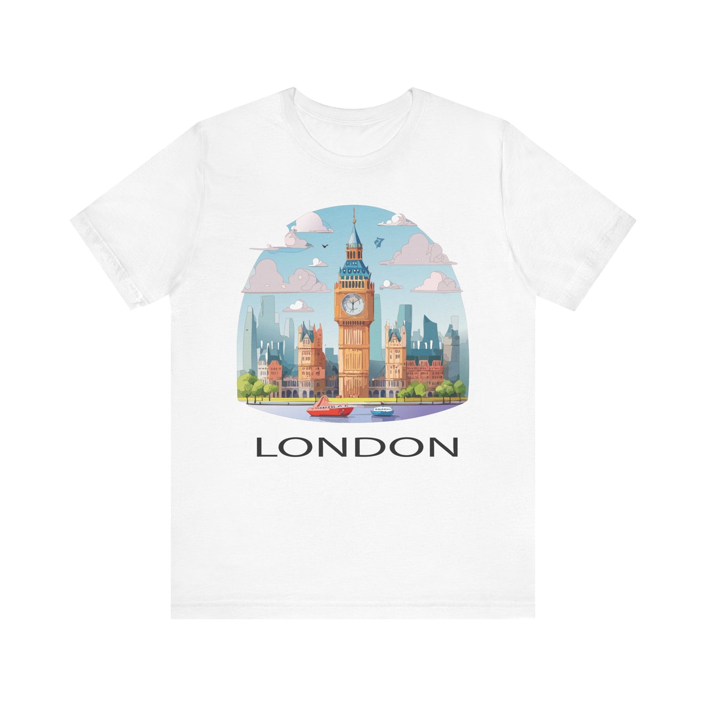 London Shirt, Travel T-Shirt, Tourist Shirts, Tee Shirt with Travel Prints 2