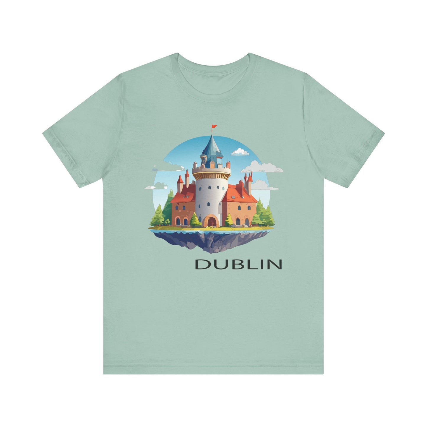 Dublin Shirt, Travel T-Shirt, Tourist Shirts, Tee Shirt with Travel Prints 3
