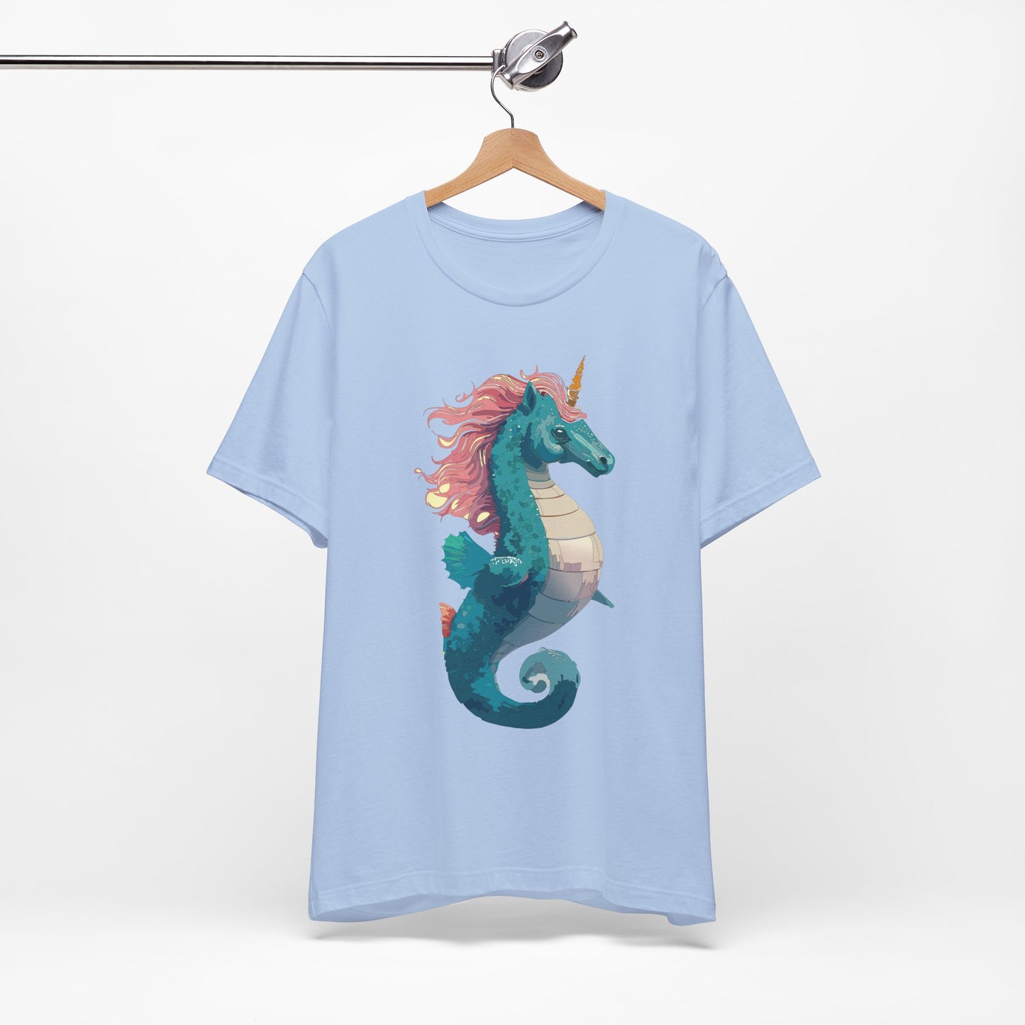 Animals Shirt, Shirt with Seahorse