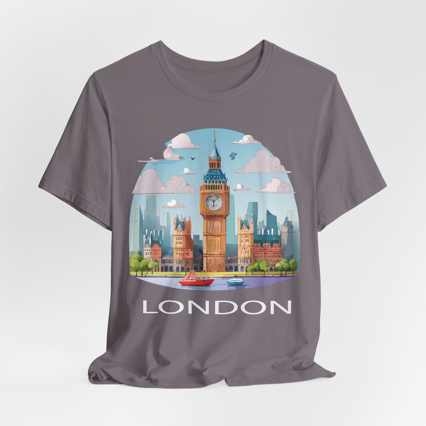 London Shirt, Travel T-Shirt, Tourist Shirts, Tee Shirt with Travel Prints 2