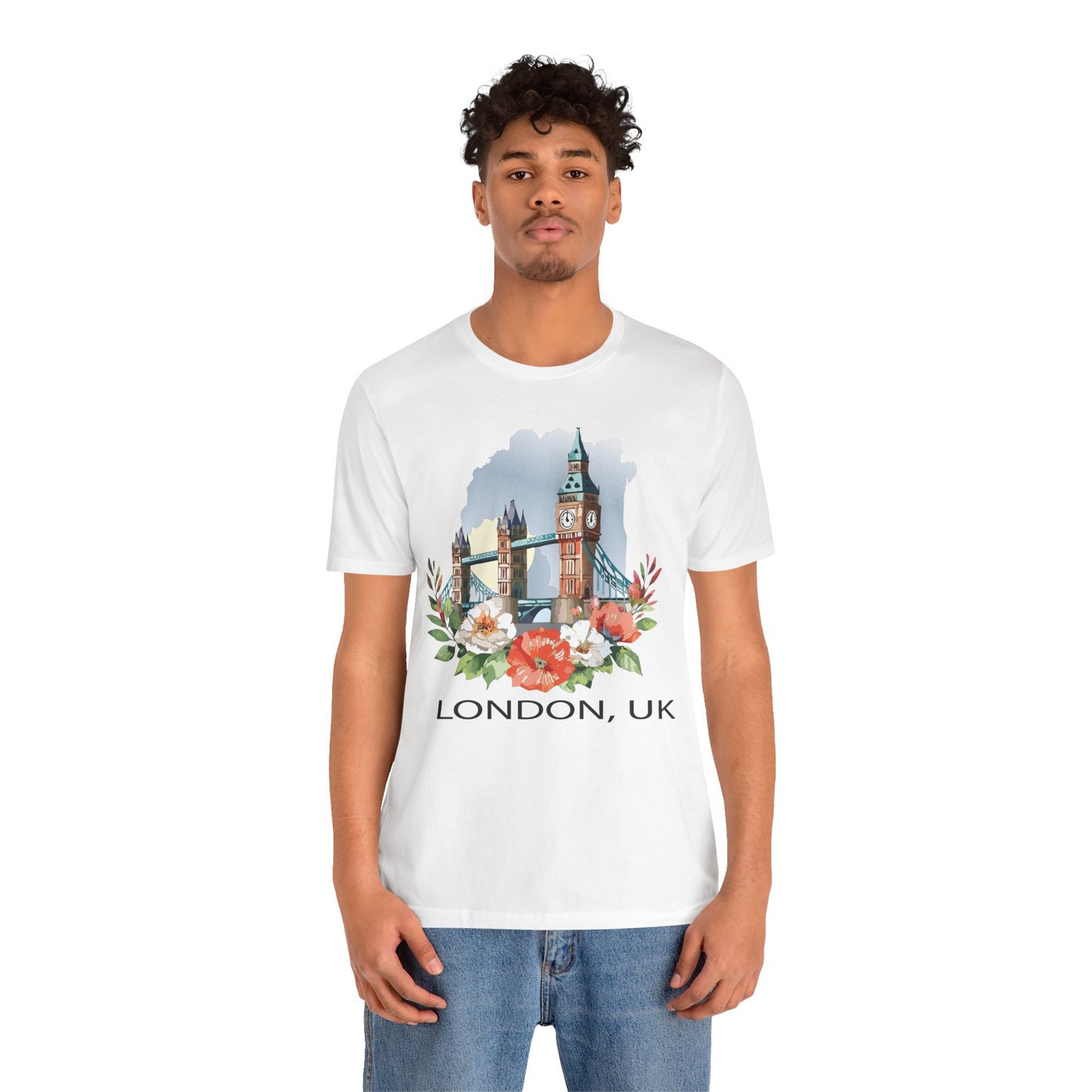 London Shirt, Travel T-Shirt, Tourist Shirts, Tee Shirt with Travel Prints 5
