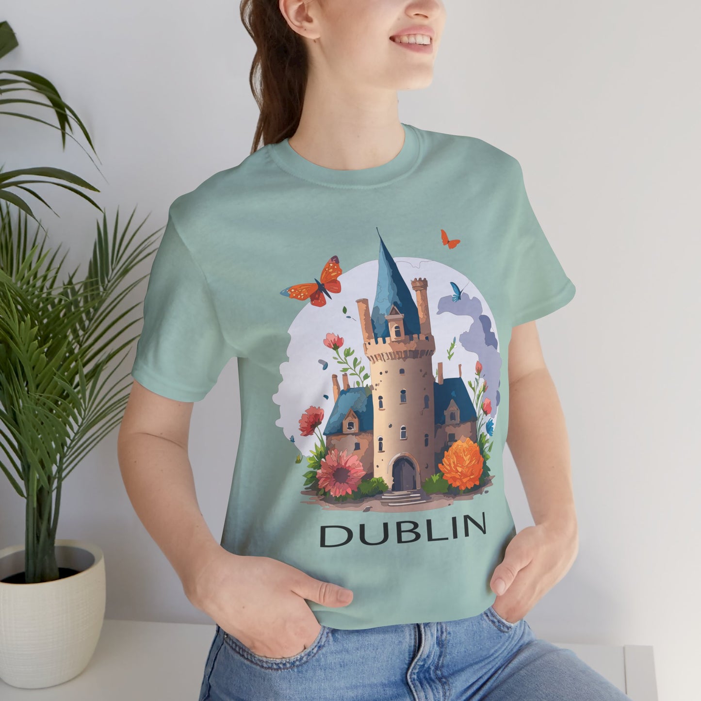 Dublin Shirt, Travel T-Shirt, Tourist Shirts, Tee Shirt with Travel Prints 5