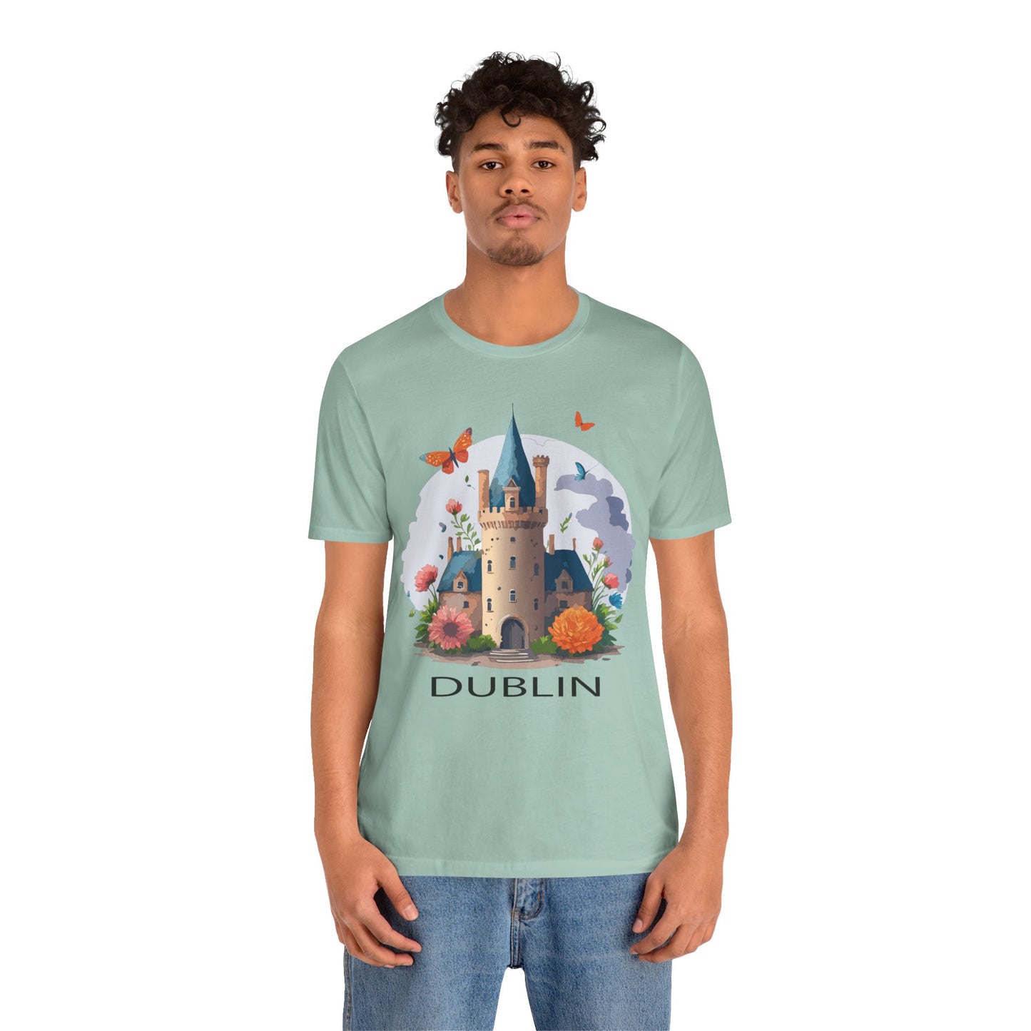 Dublin Shirt, Travel T-Shirt, Tourist Shirts, Tee Shirt with Travel Prints 5