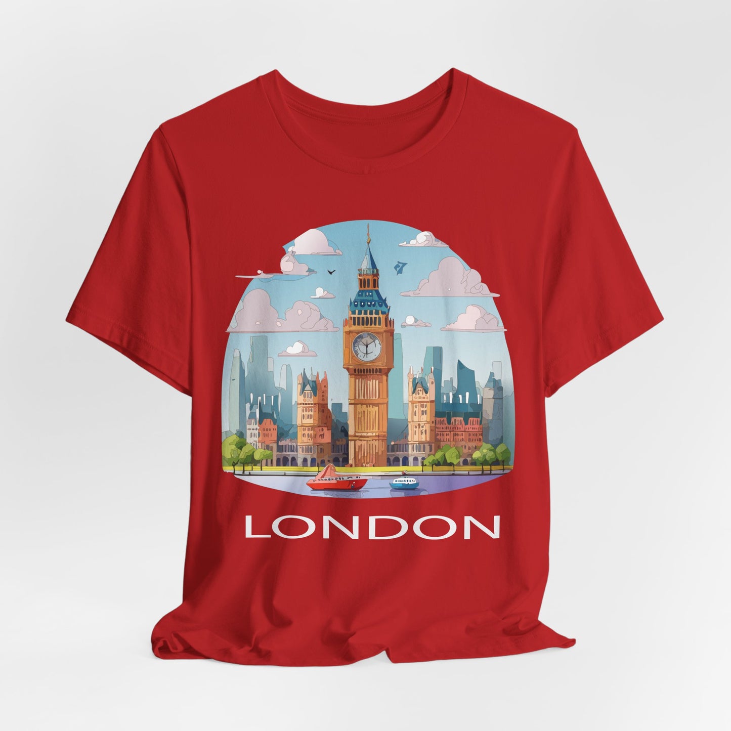 London Shirt, Travel T-Shirt, Tourist Shirts, Tee Shirt with Travel Prints 2